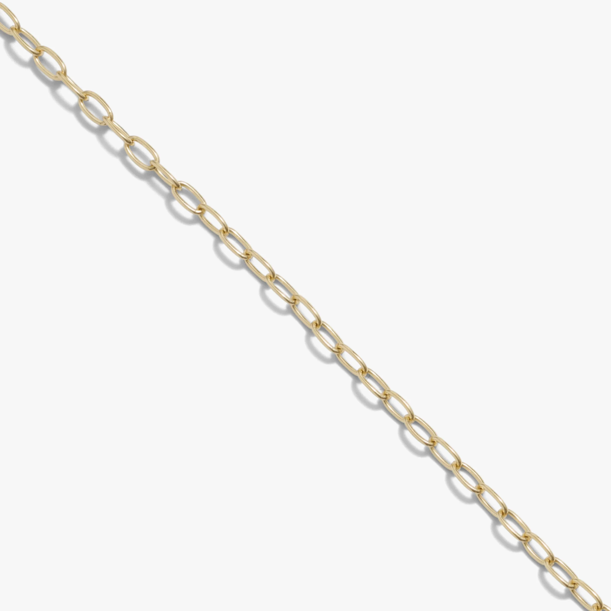 Mini Paperclip Chain Necklace