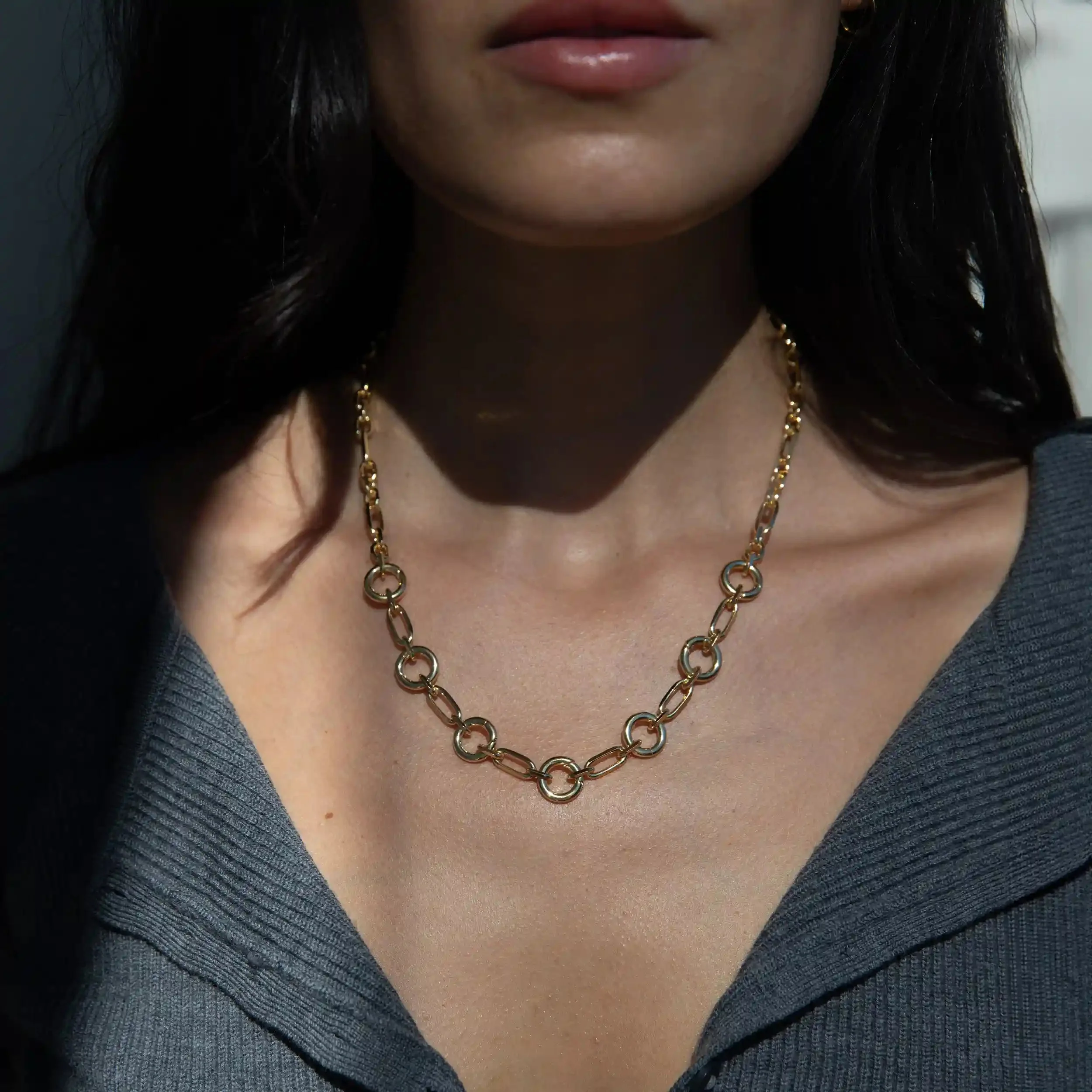 Statement Charm Collector Necklace - Image 3