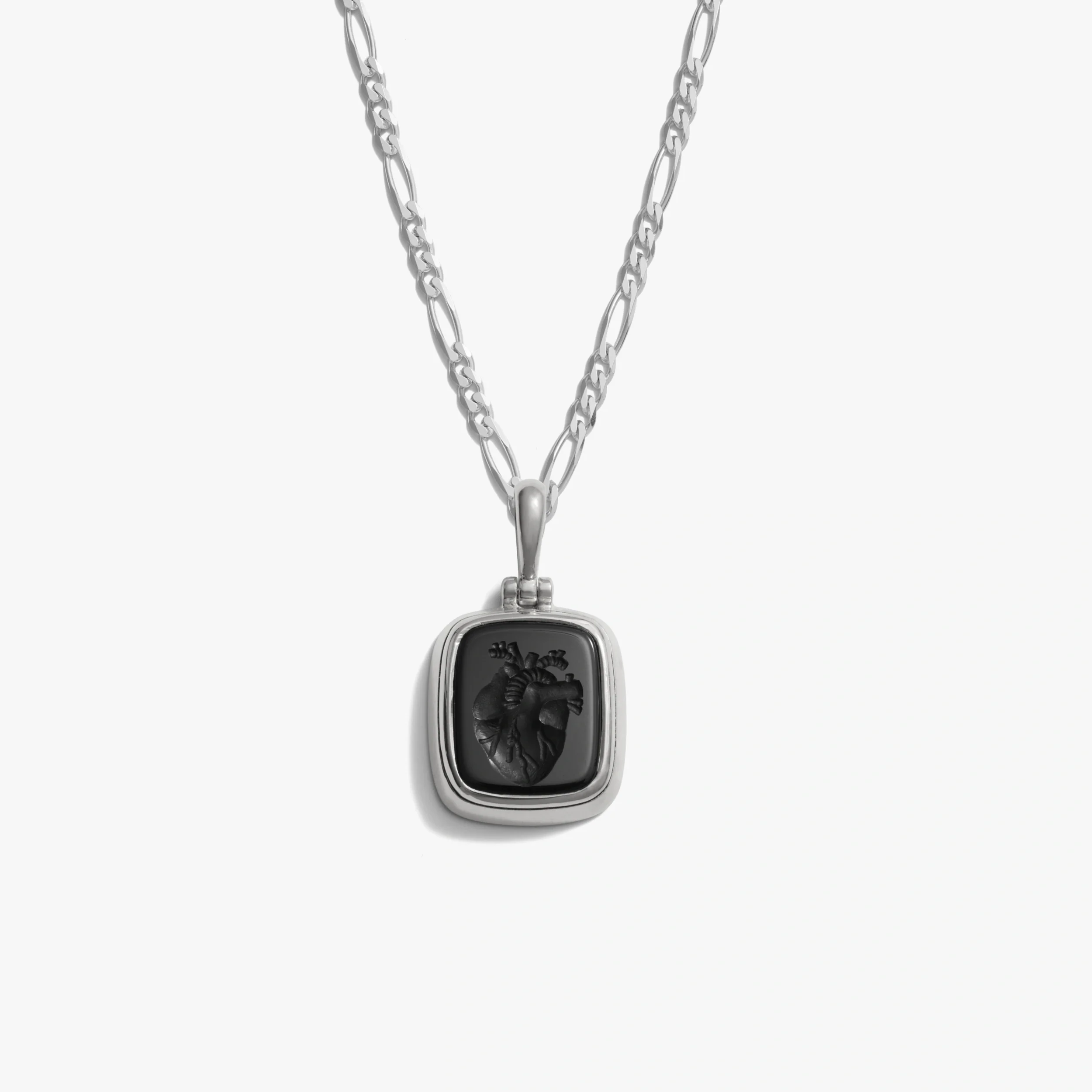 Anatomical Heart Figaro Necklace