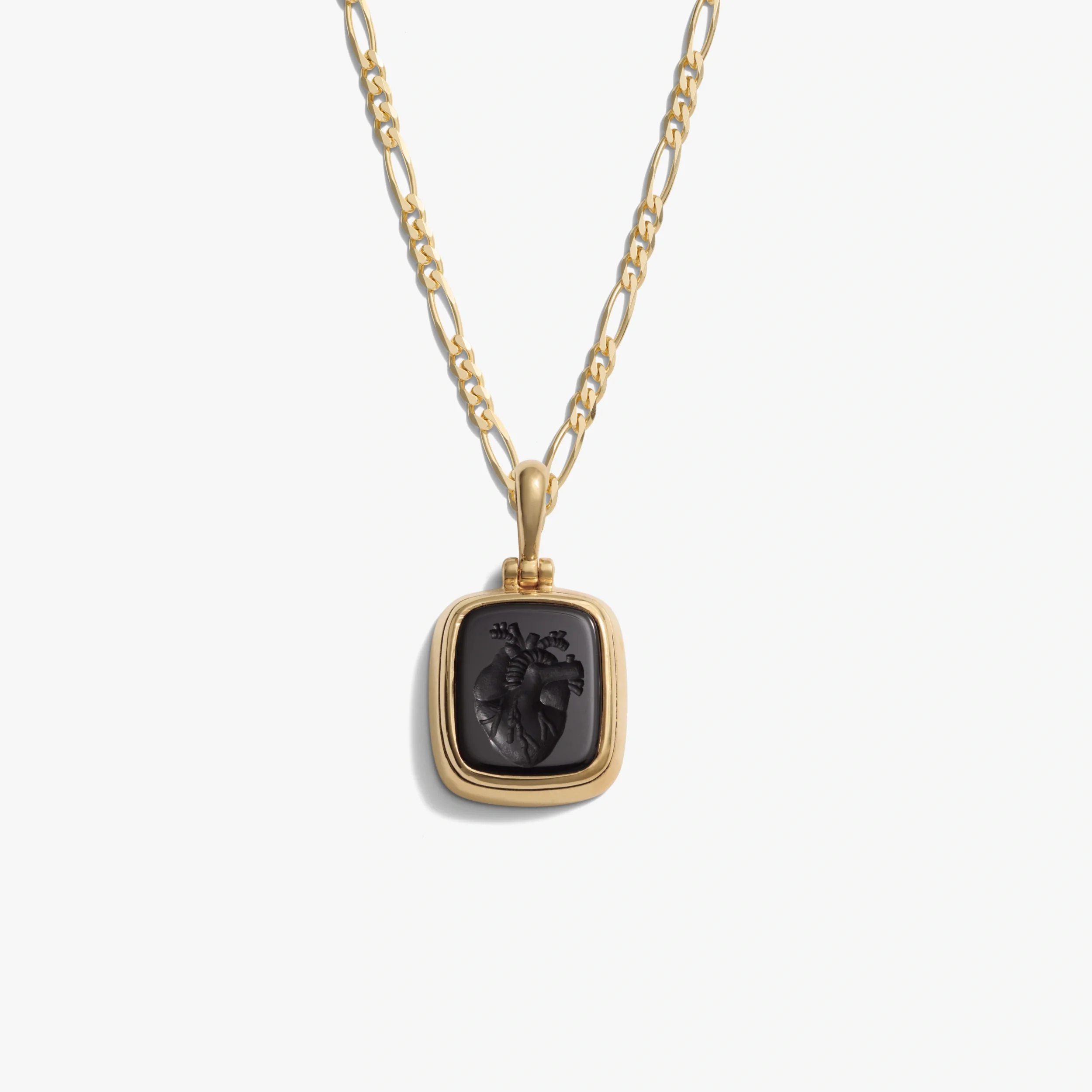 Anatomical Heart Figaro Necklace - Image 4