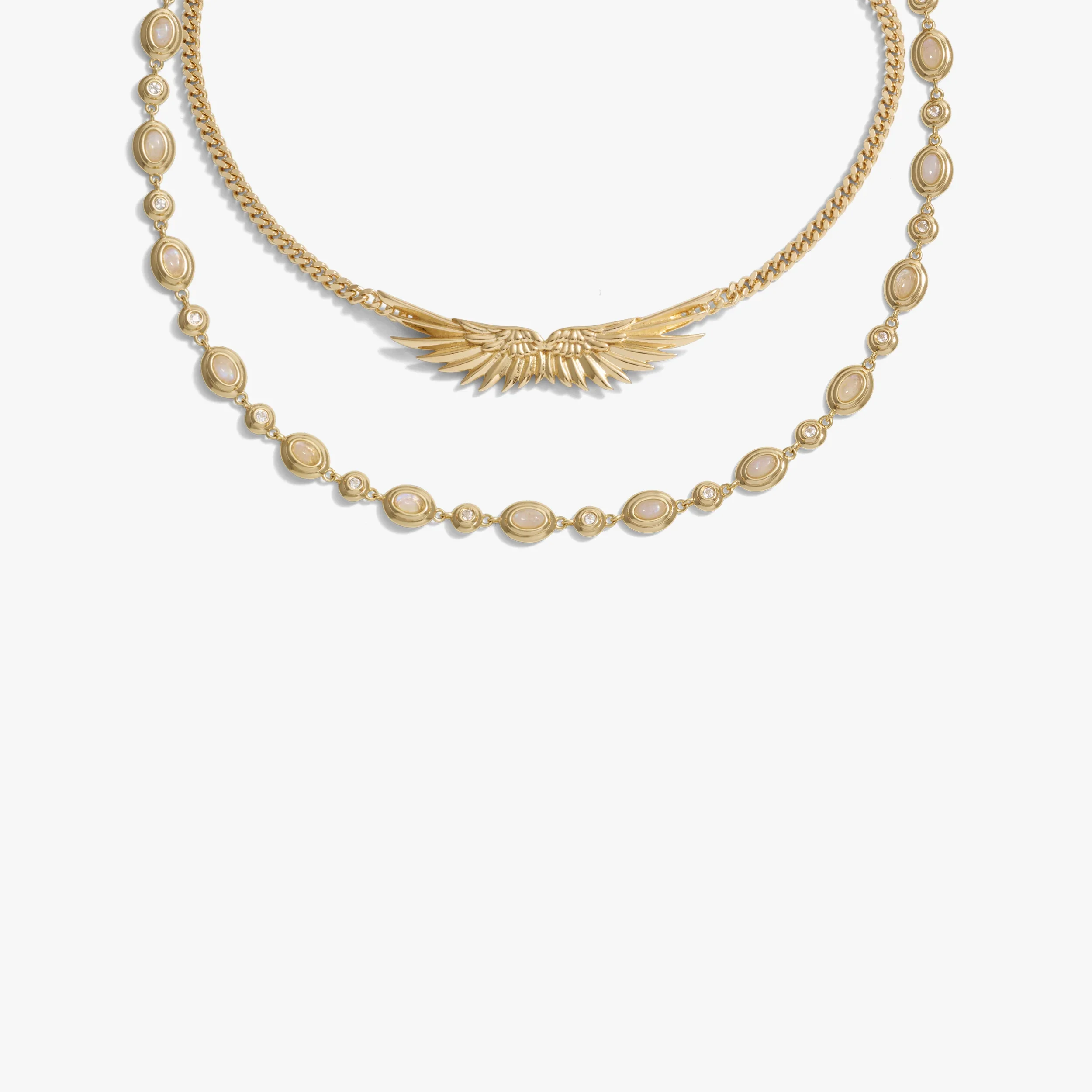 Angel Wing Necklace Set
