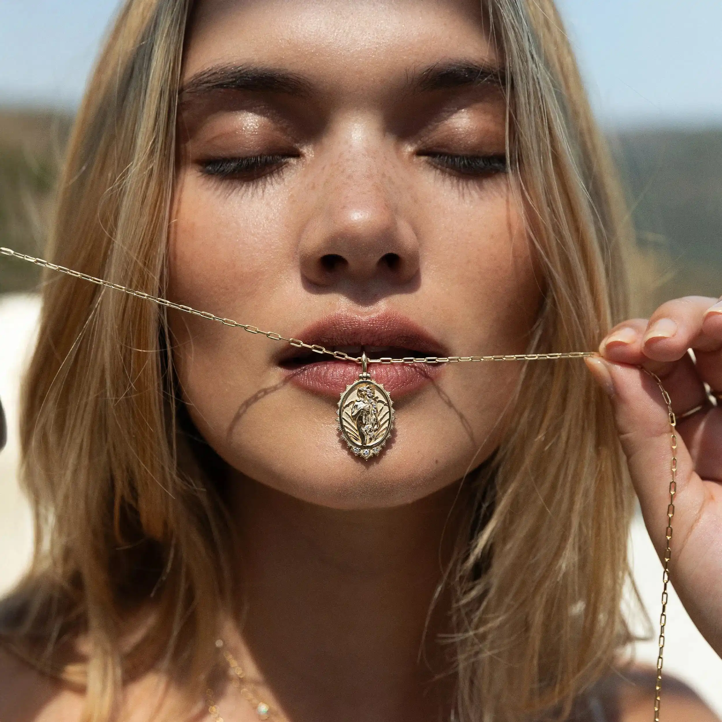 Diamond Aphrodite Pendant - Image 3