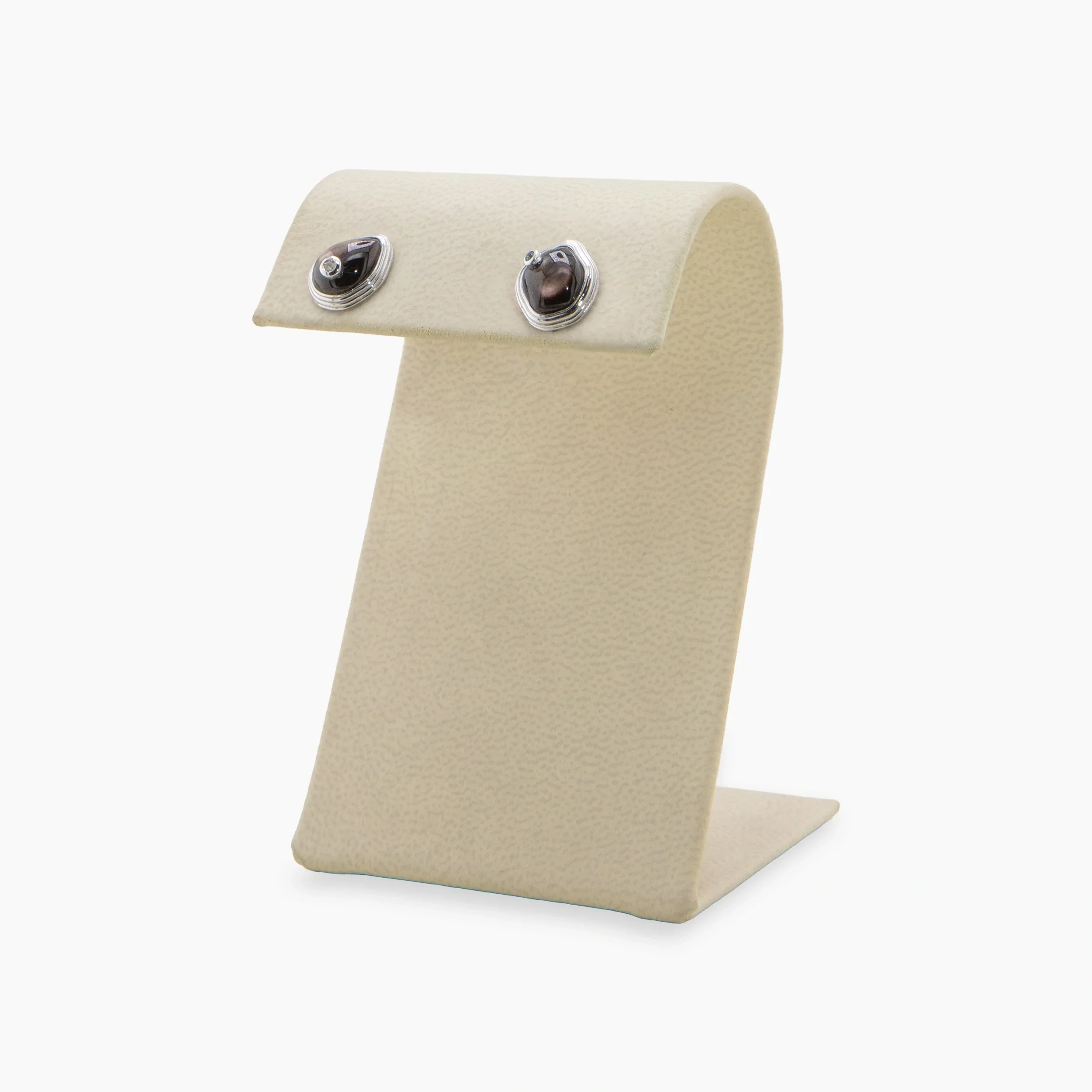Archive Organic Pearl Stud Earrings - Image 2
