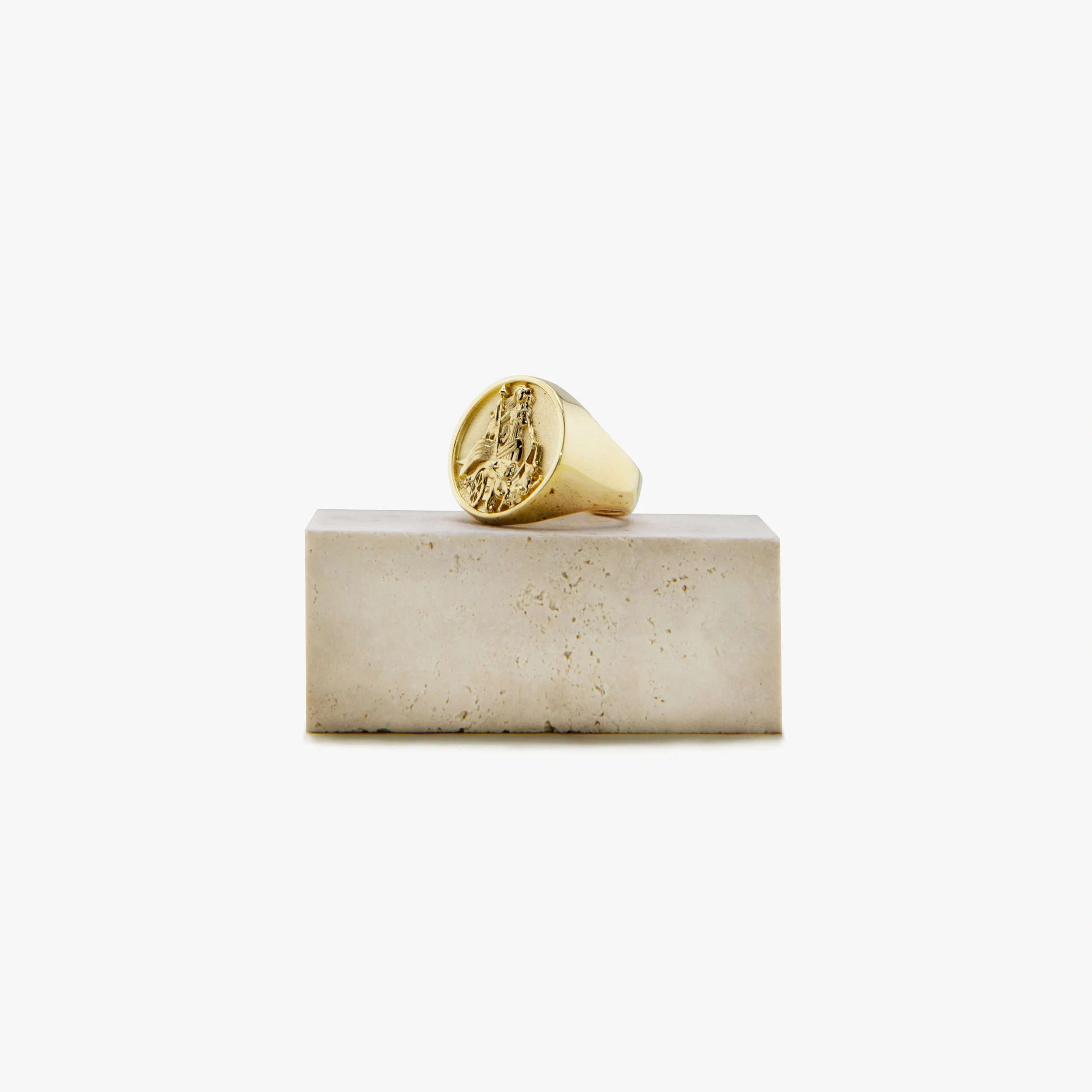 Archive Freya Large Signet Ring - Image 4
