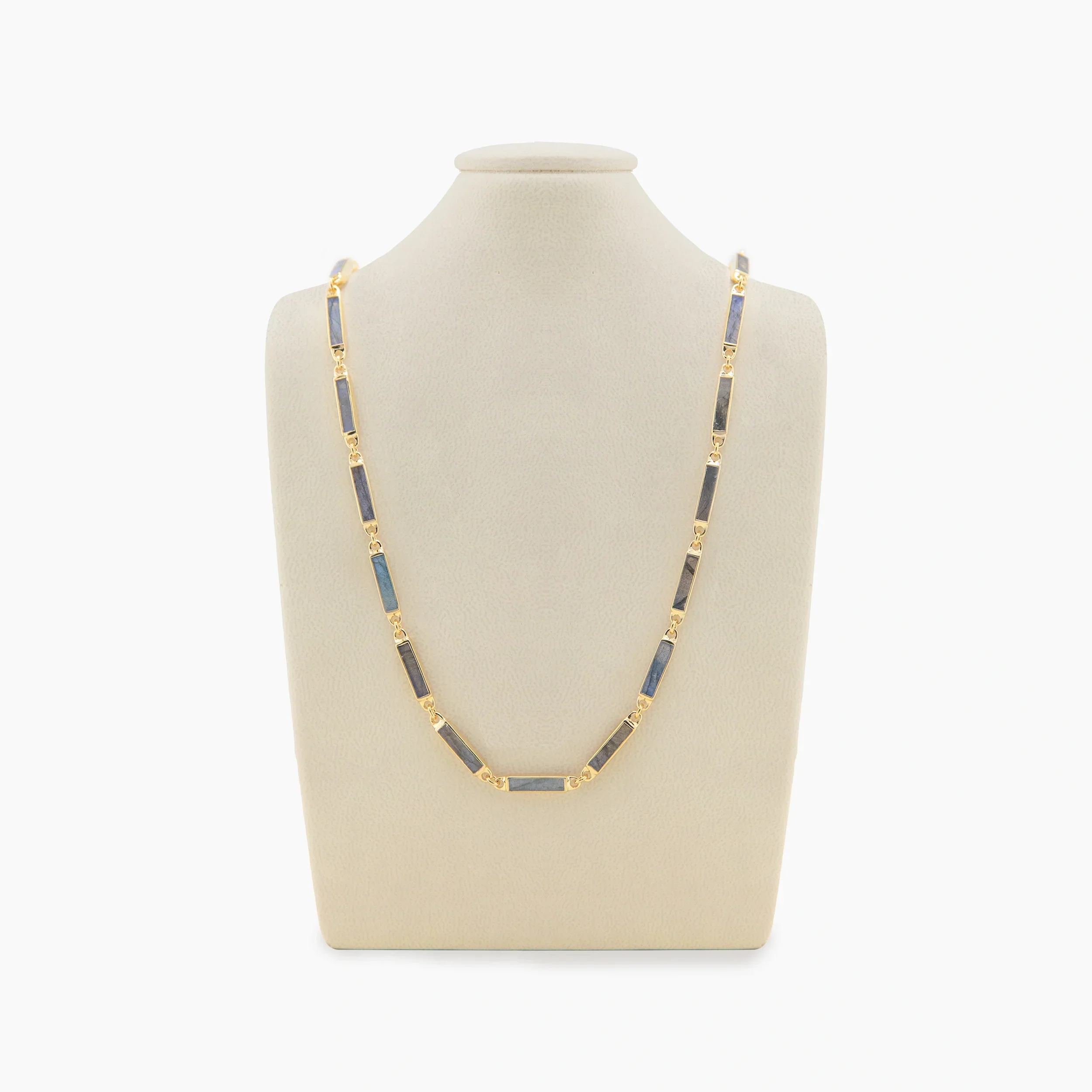 Archive Gemstone Bar Chain