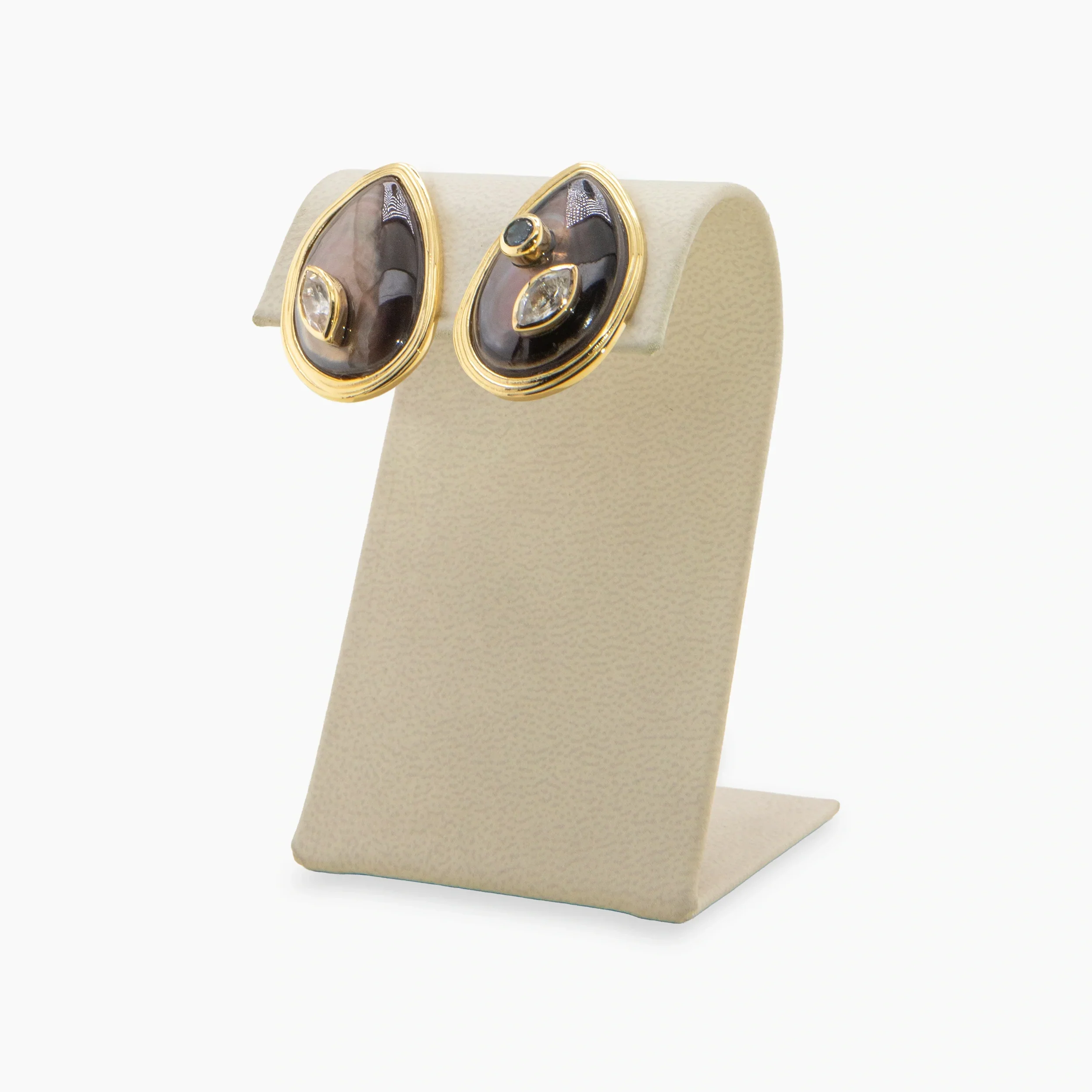 Archive Gemstone Statement Studs
