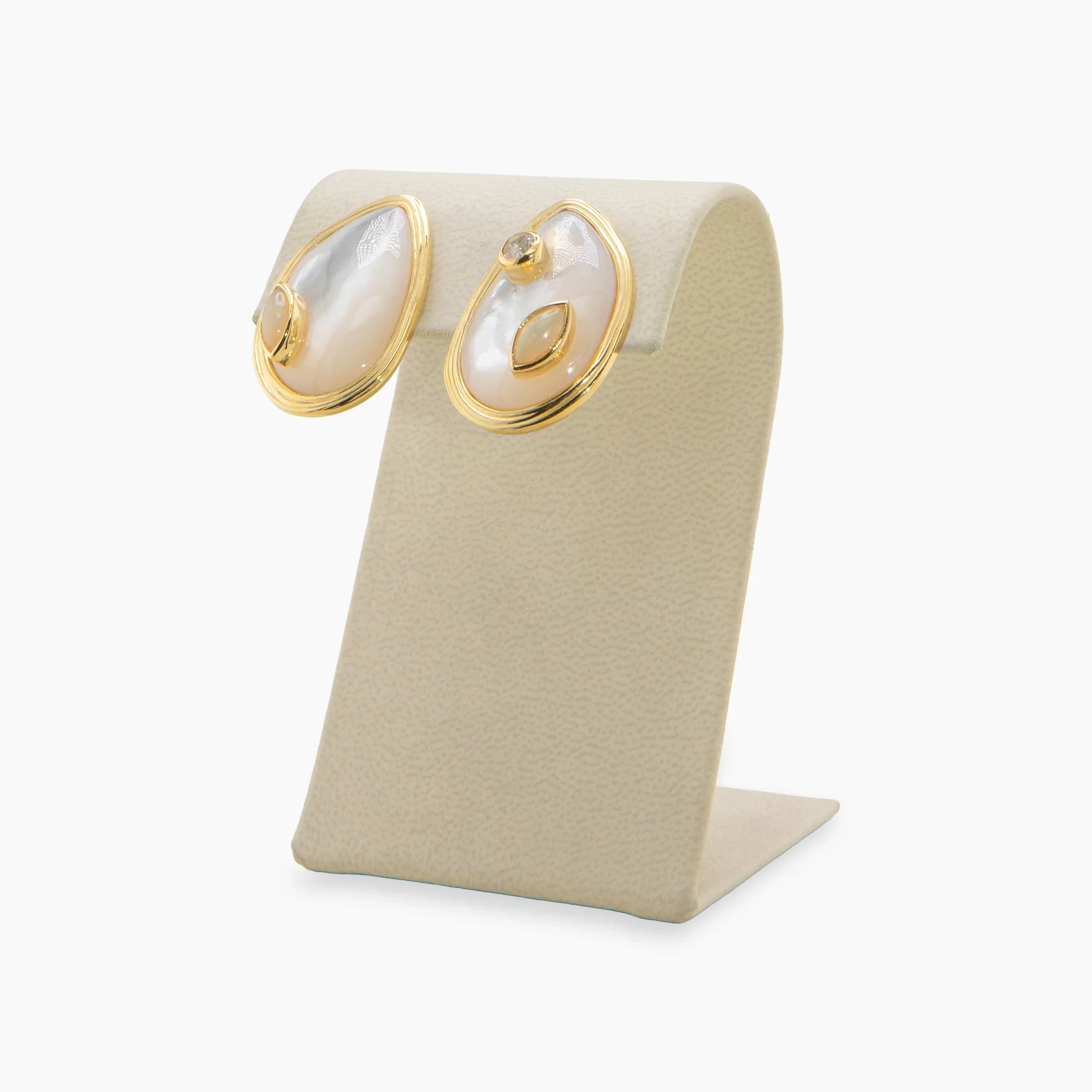 Archive Gemstone Statement Studs - Image 2