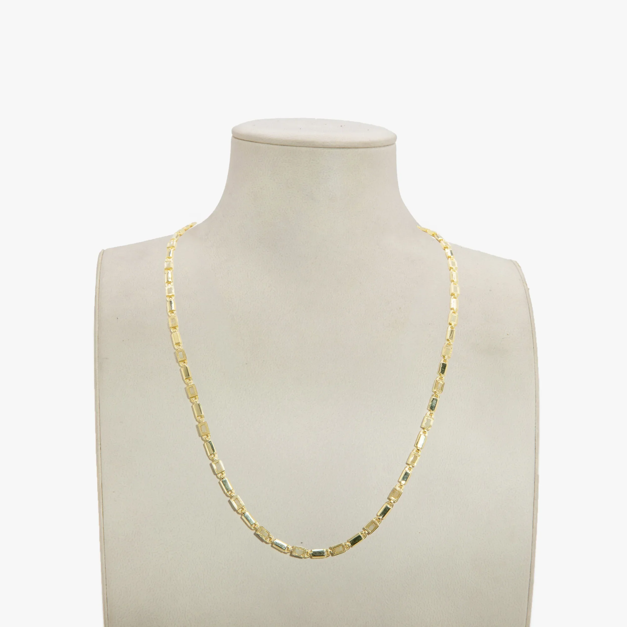 Archive Geo Link Tennis Necklace - Image 5