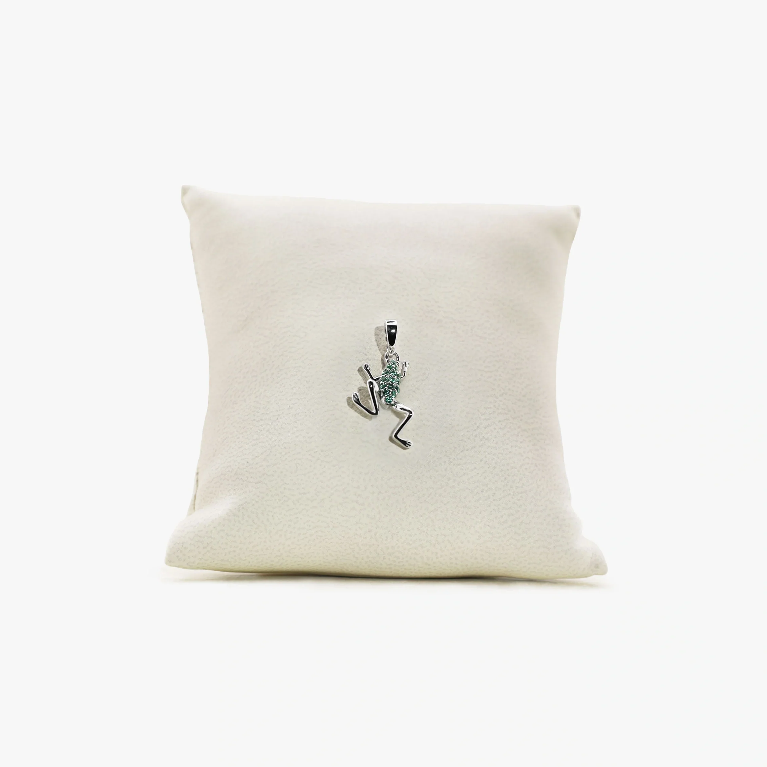Archive Green Diamond Baby Frog Amulet