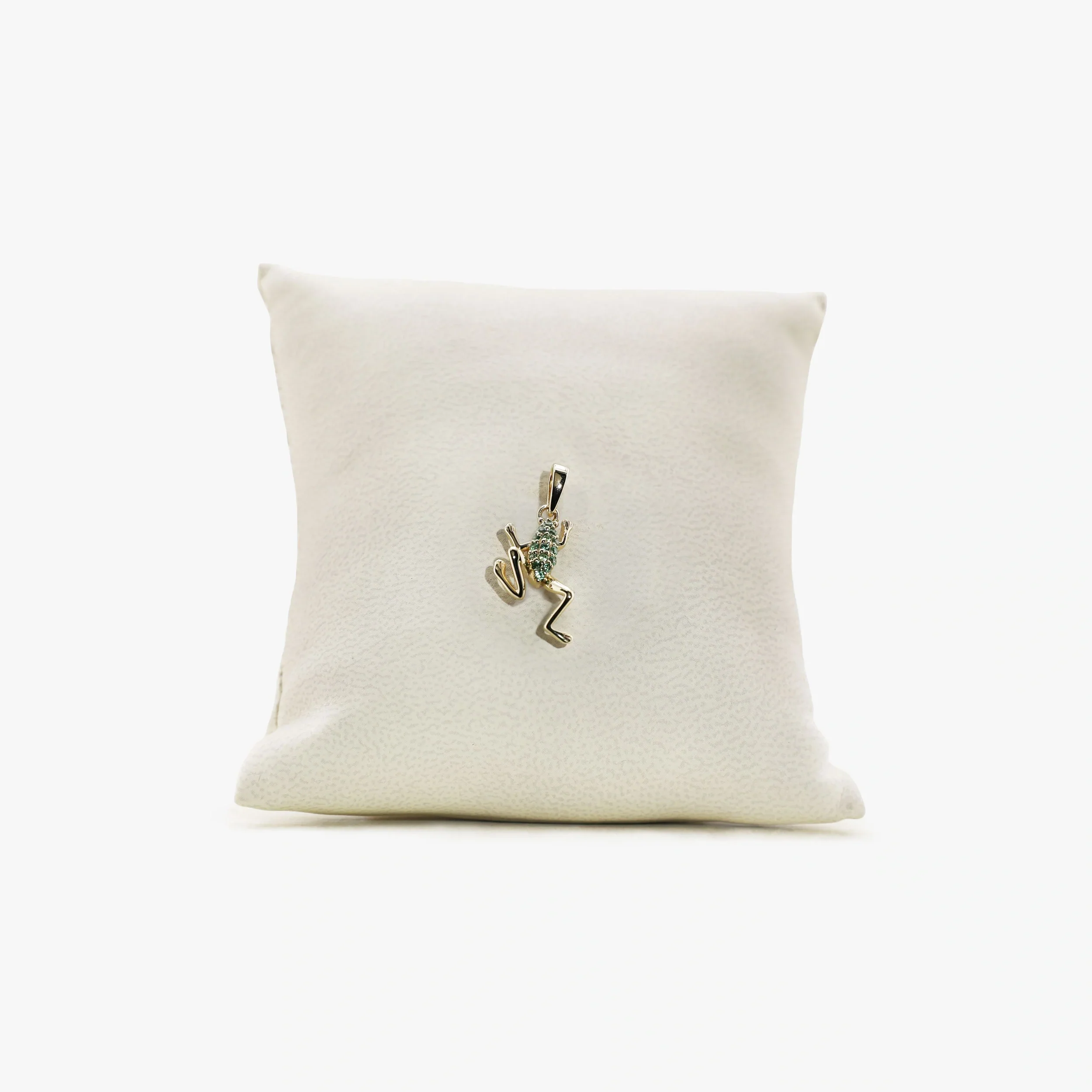 Archive Green Diamond Baby Frog Amulet - Image 2