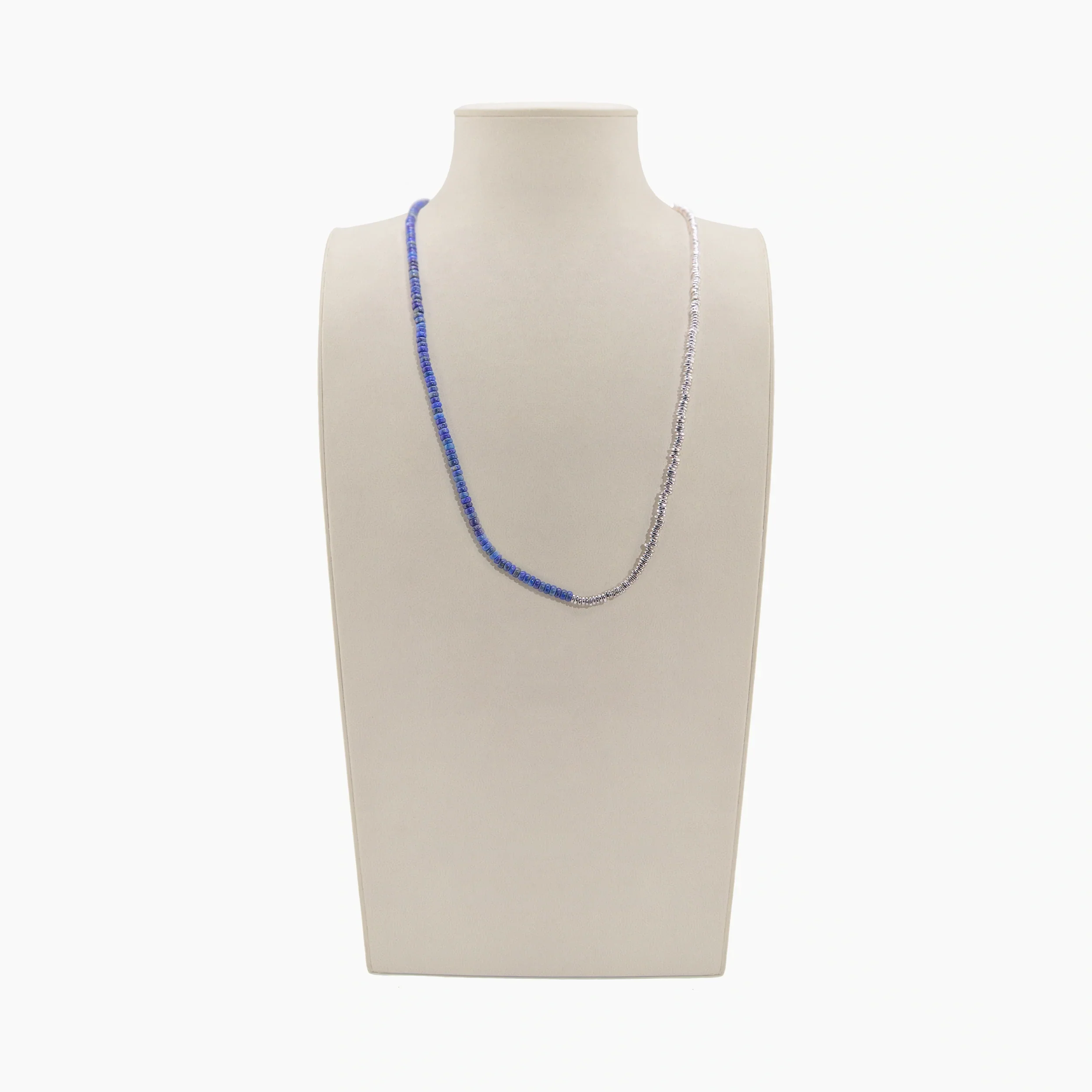 Archive Long Layering Bead Necklace - Image 3