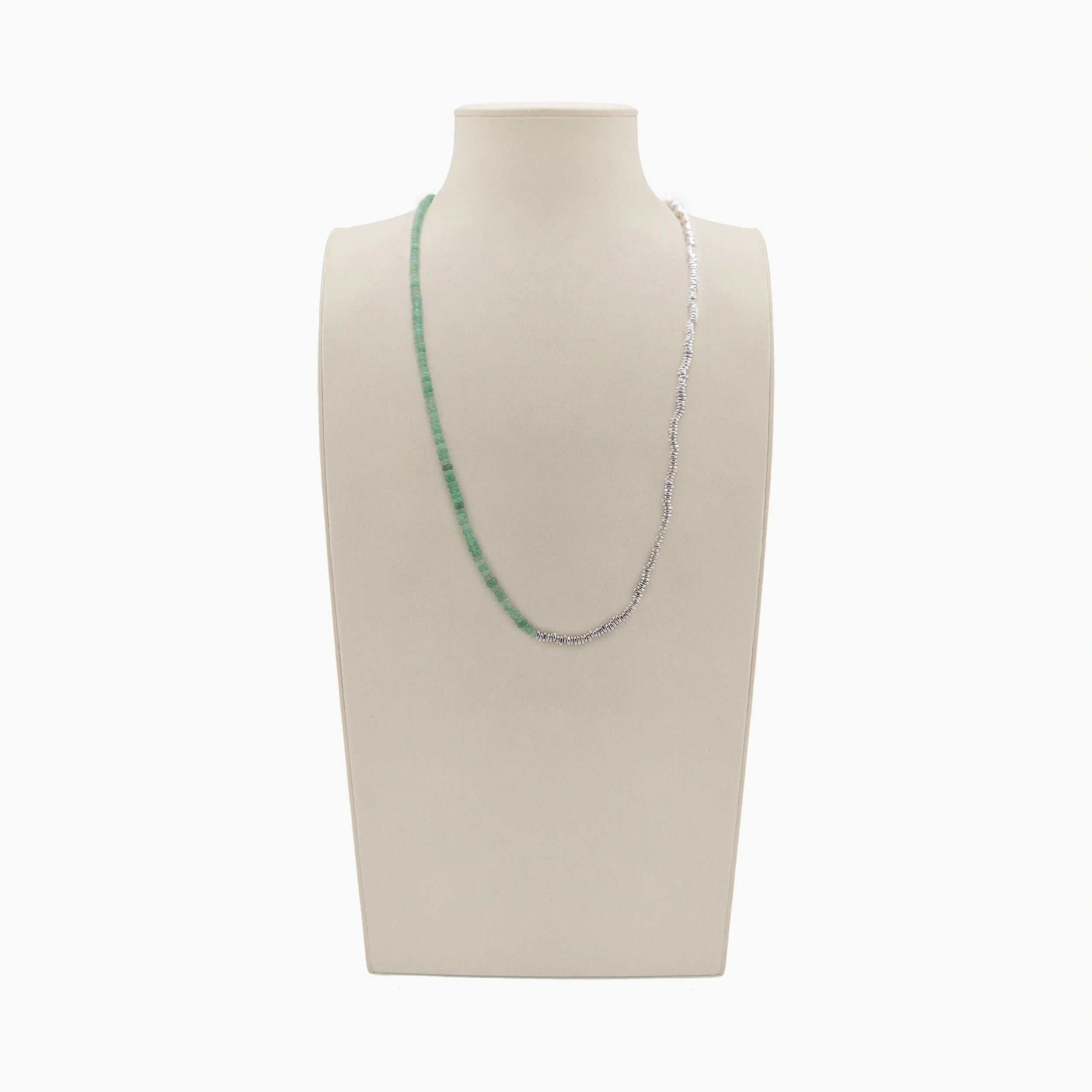 Archive Long Layering Bead Necklace - Image 5