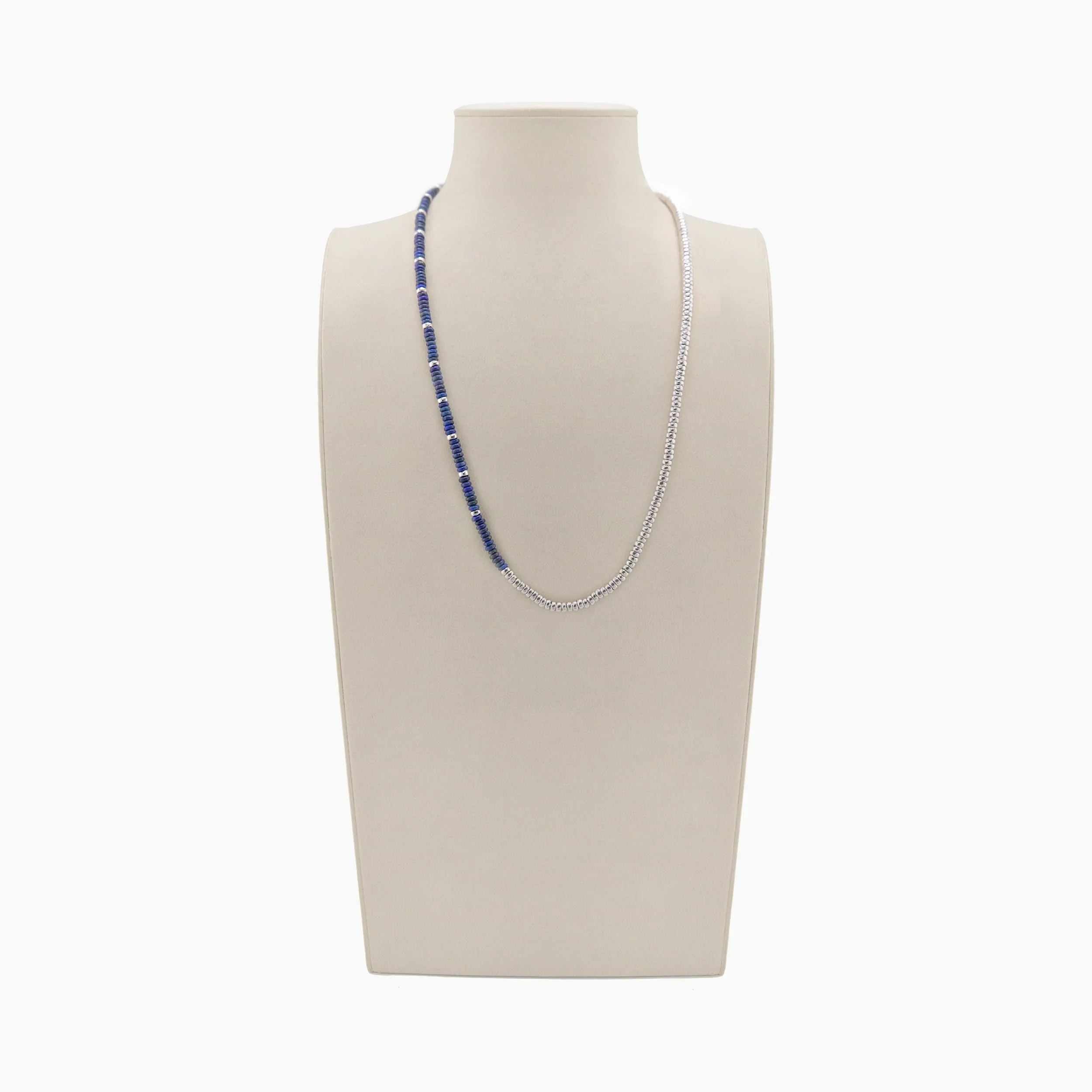 Archive Long Layering Bead & Stations Necklace - Image 4