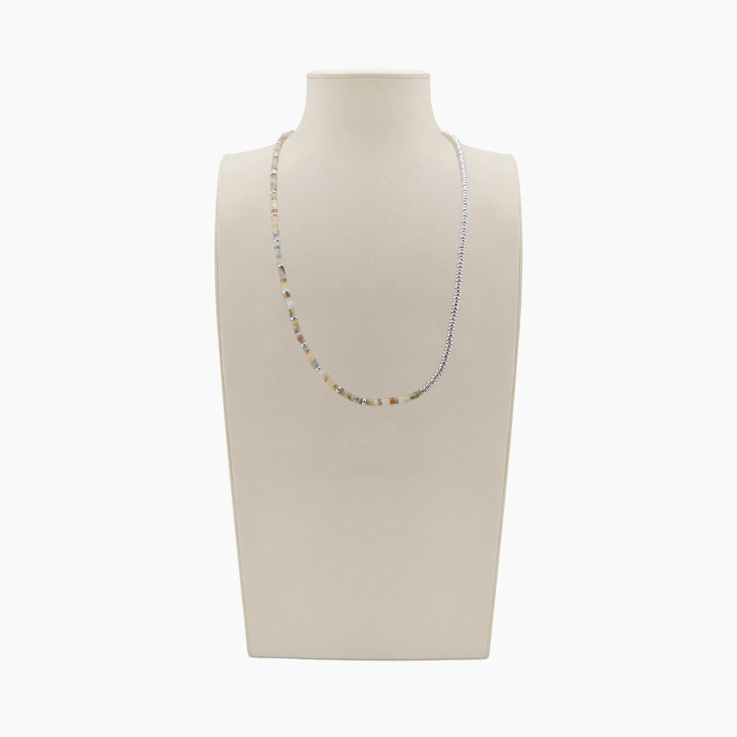 Archive Long Layering Bead & Stations Necklace - Image 6