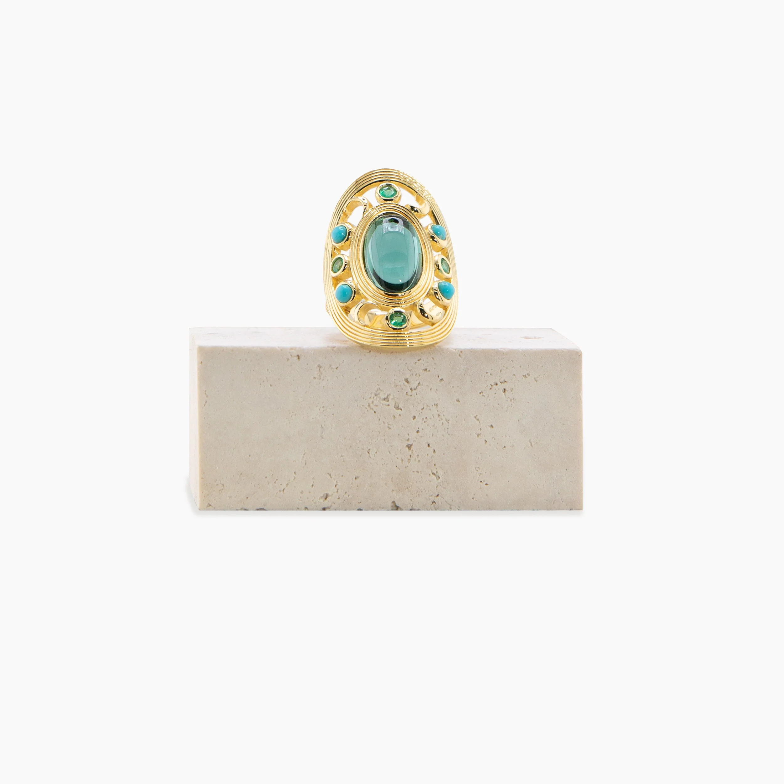 Archive Moon & Mandala Ring - Image 3