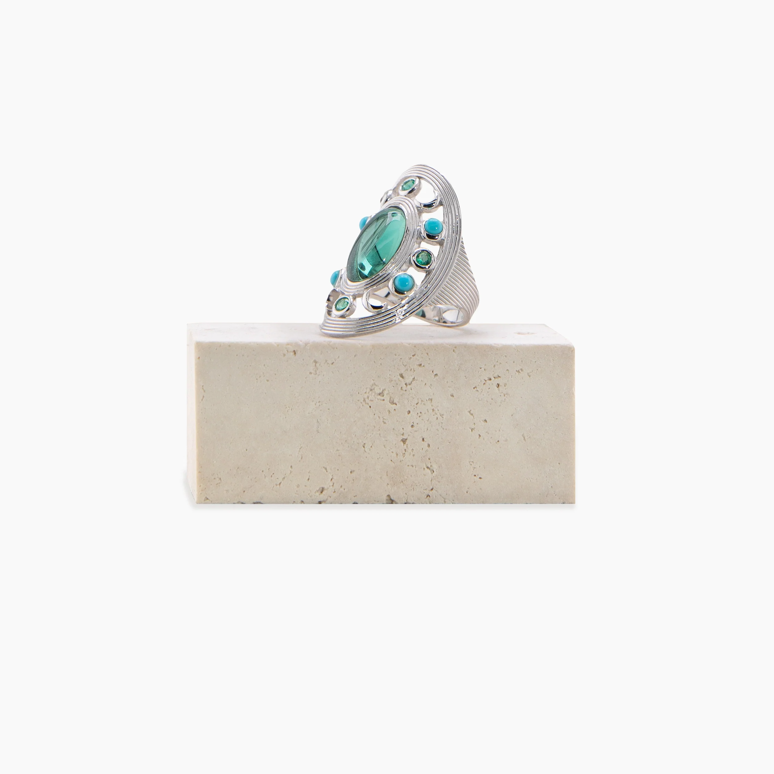 Archive Moon & Mandala Ring - Image 5