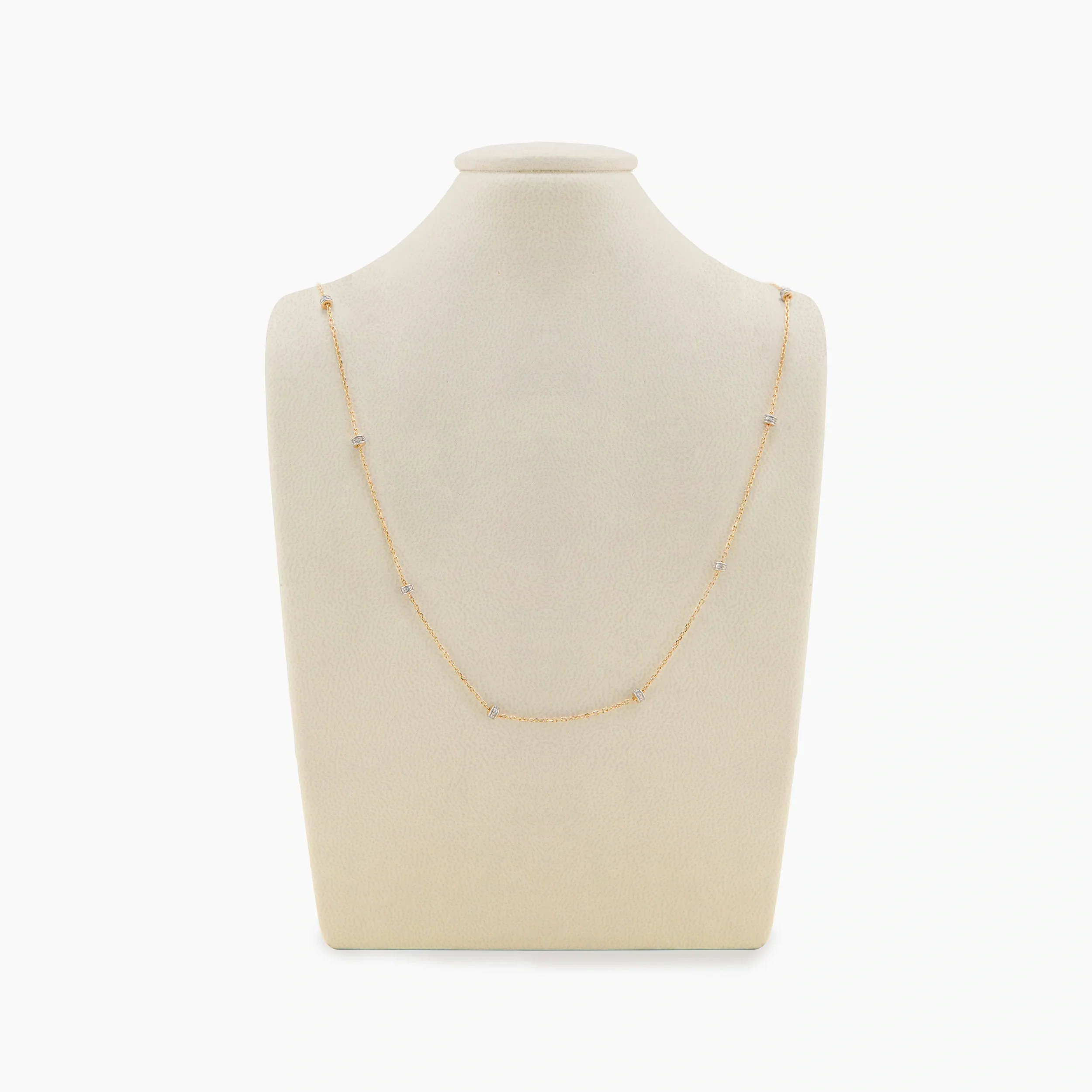 Archive Diamond Pave Station Chain