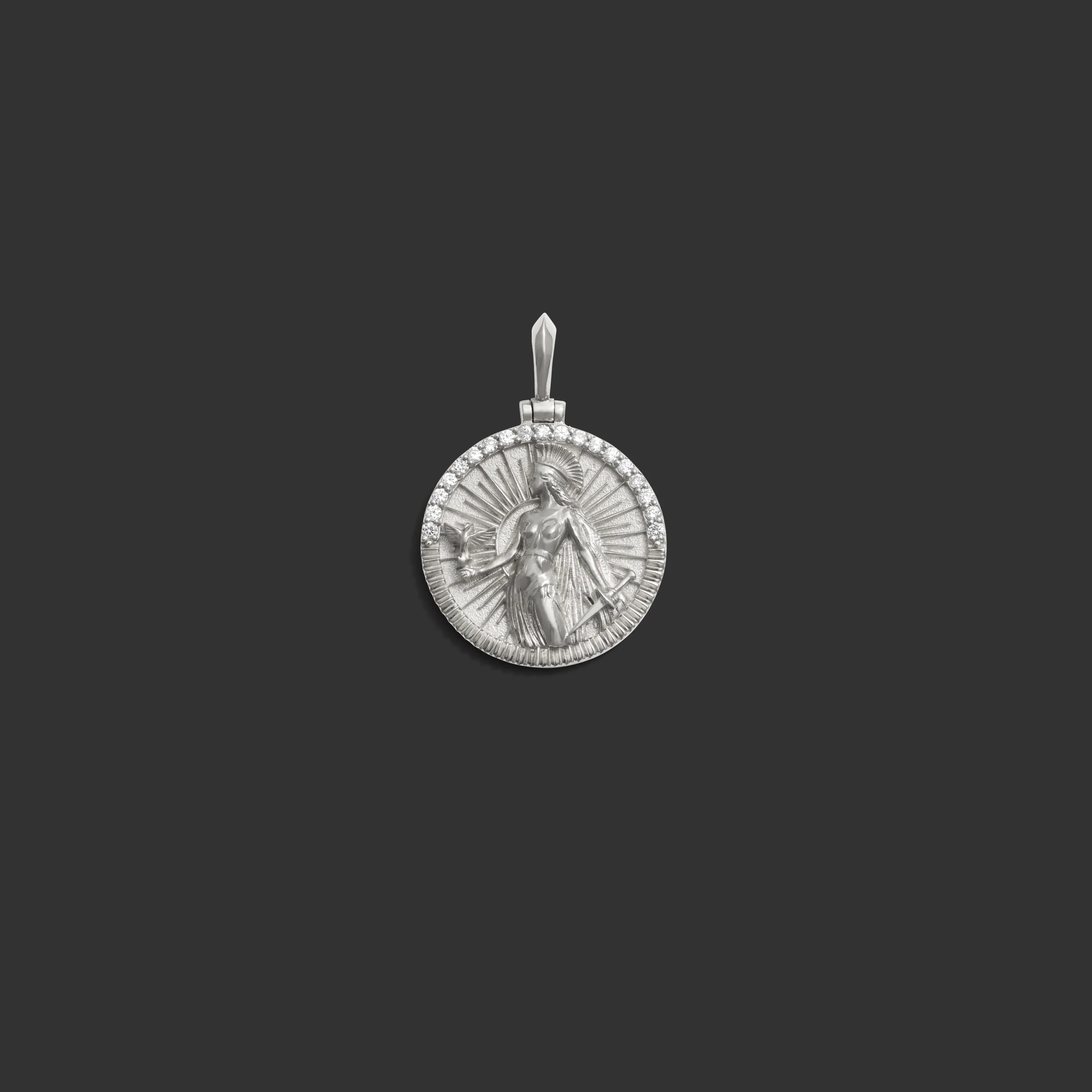 Diamond Athena Pendant - Image 7