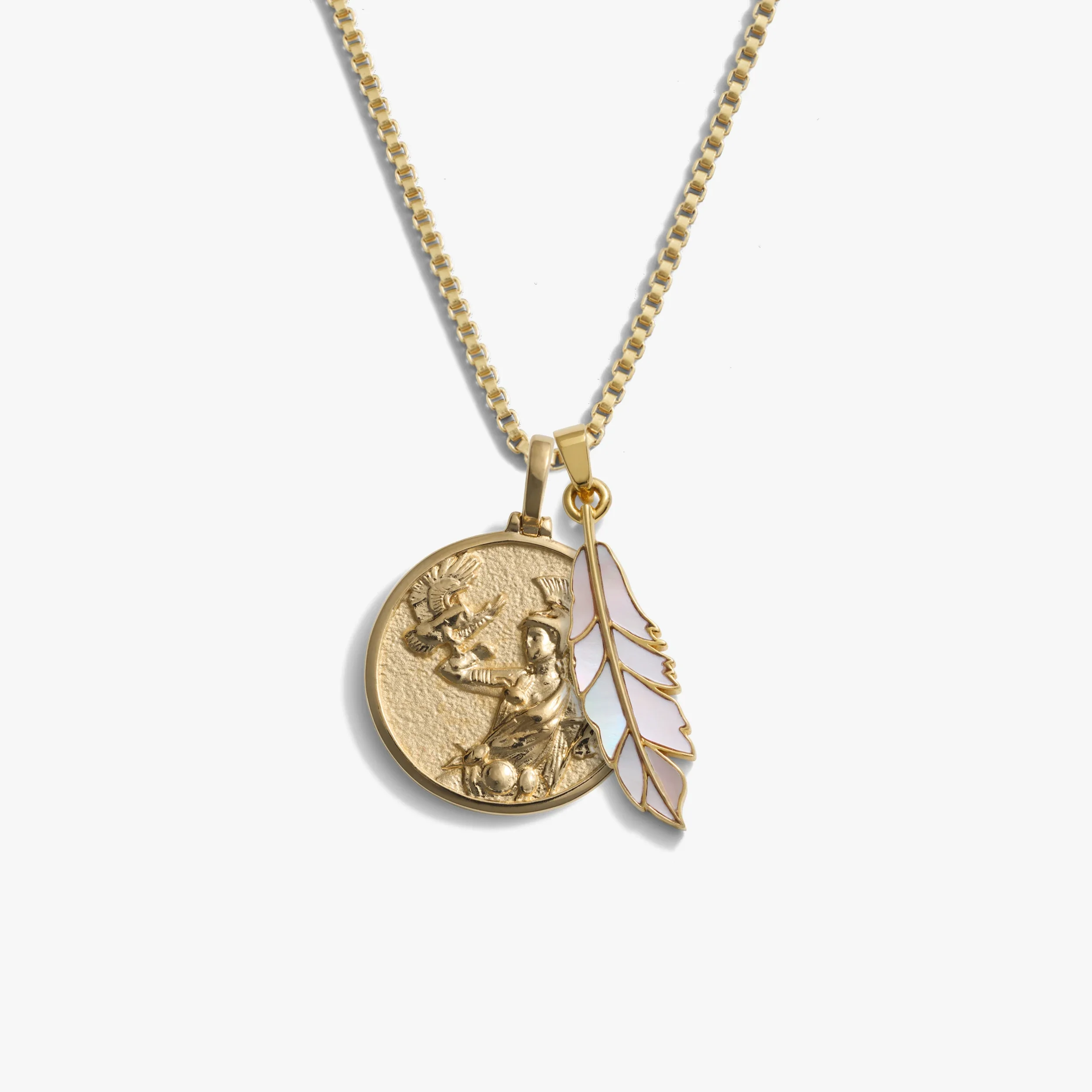 Athena's Owl Necklace Set