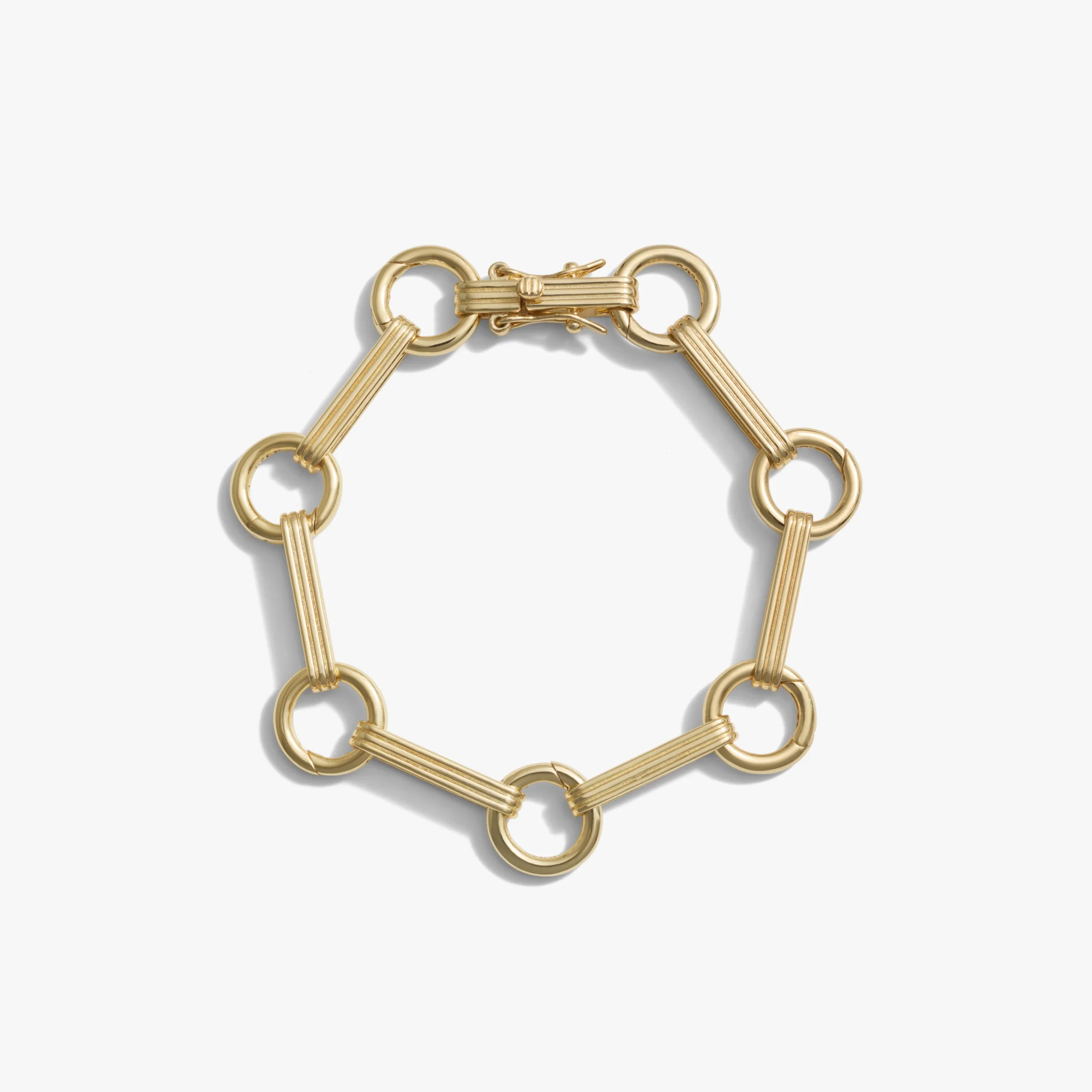Bar Charm Collector Bracelet