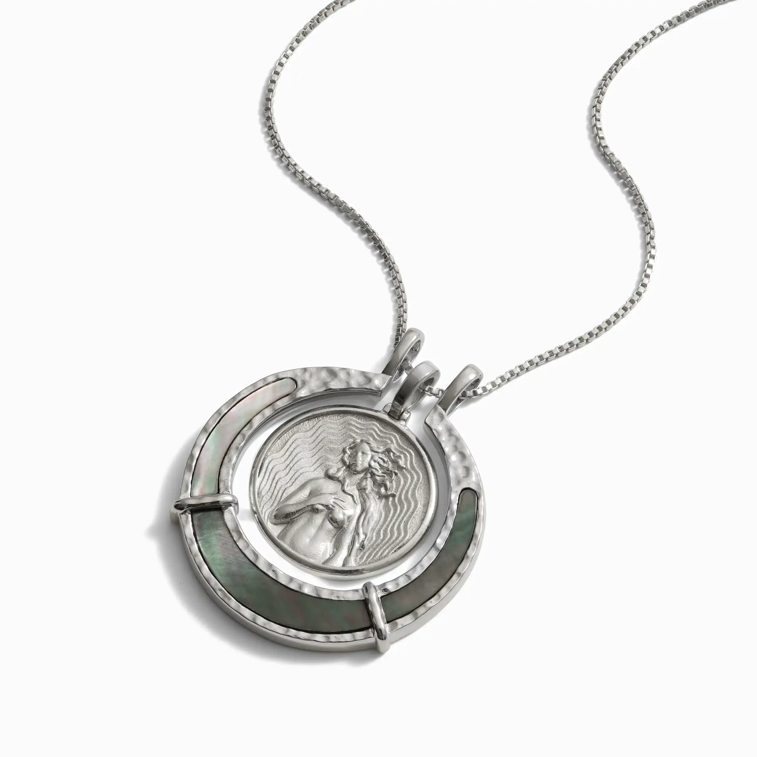 Black Mother of Pearl Goddess Halo - Image 6