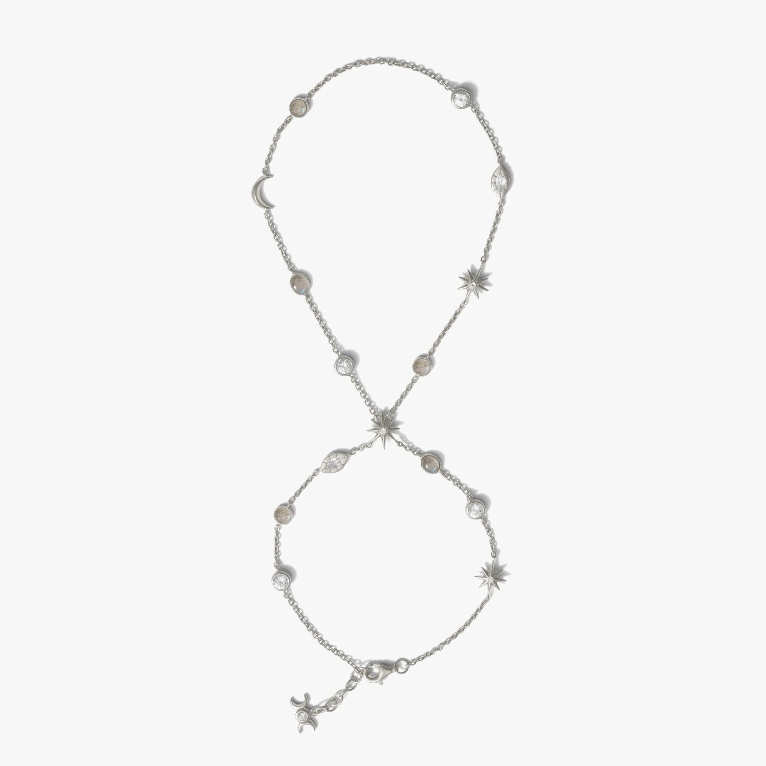 Midnight Reflection Hand Chain - Image 4