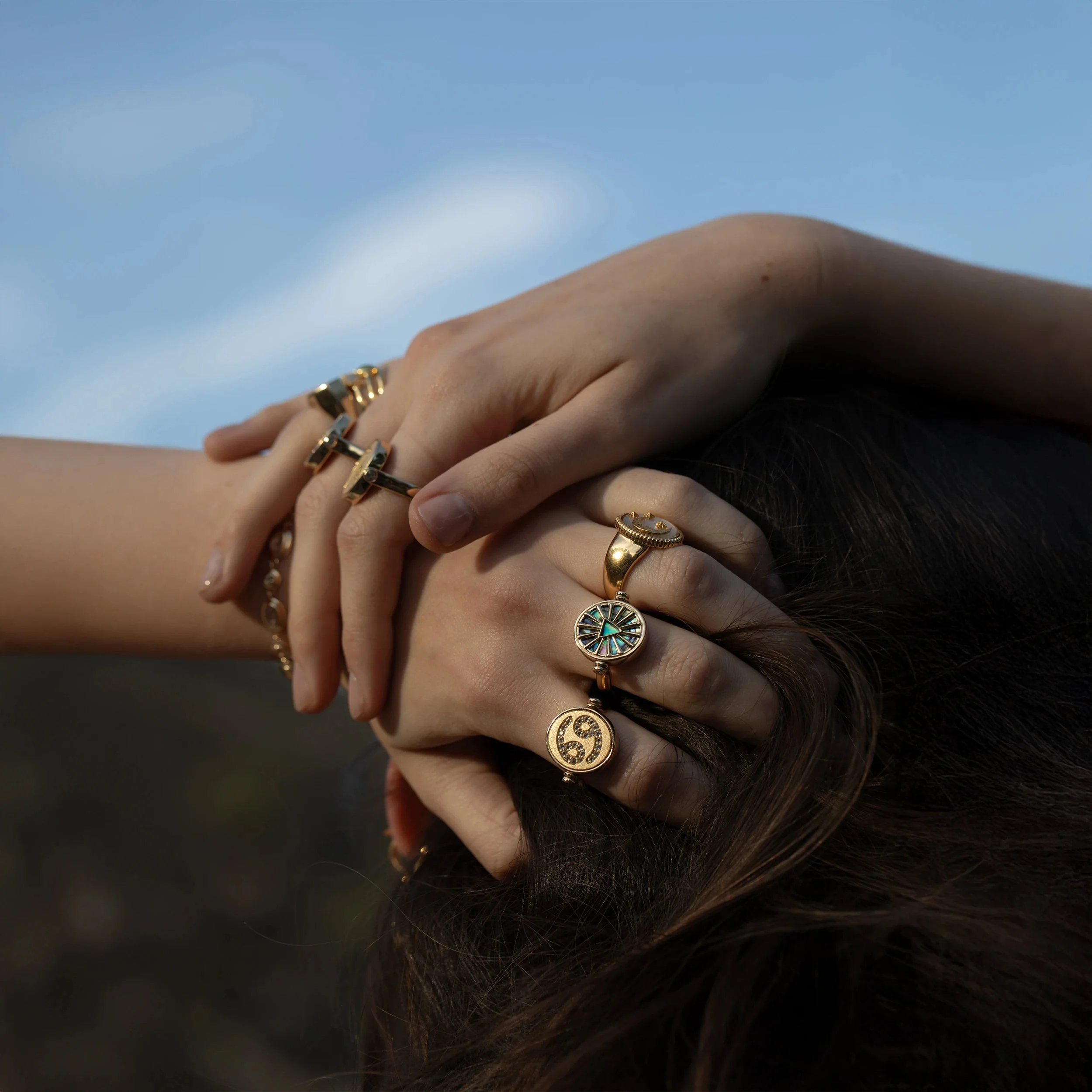 Pisces & Water Flip Ring - Image 3