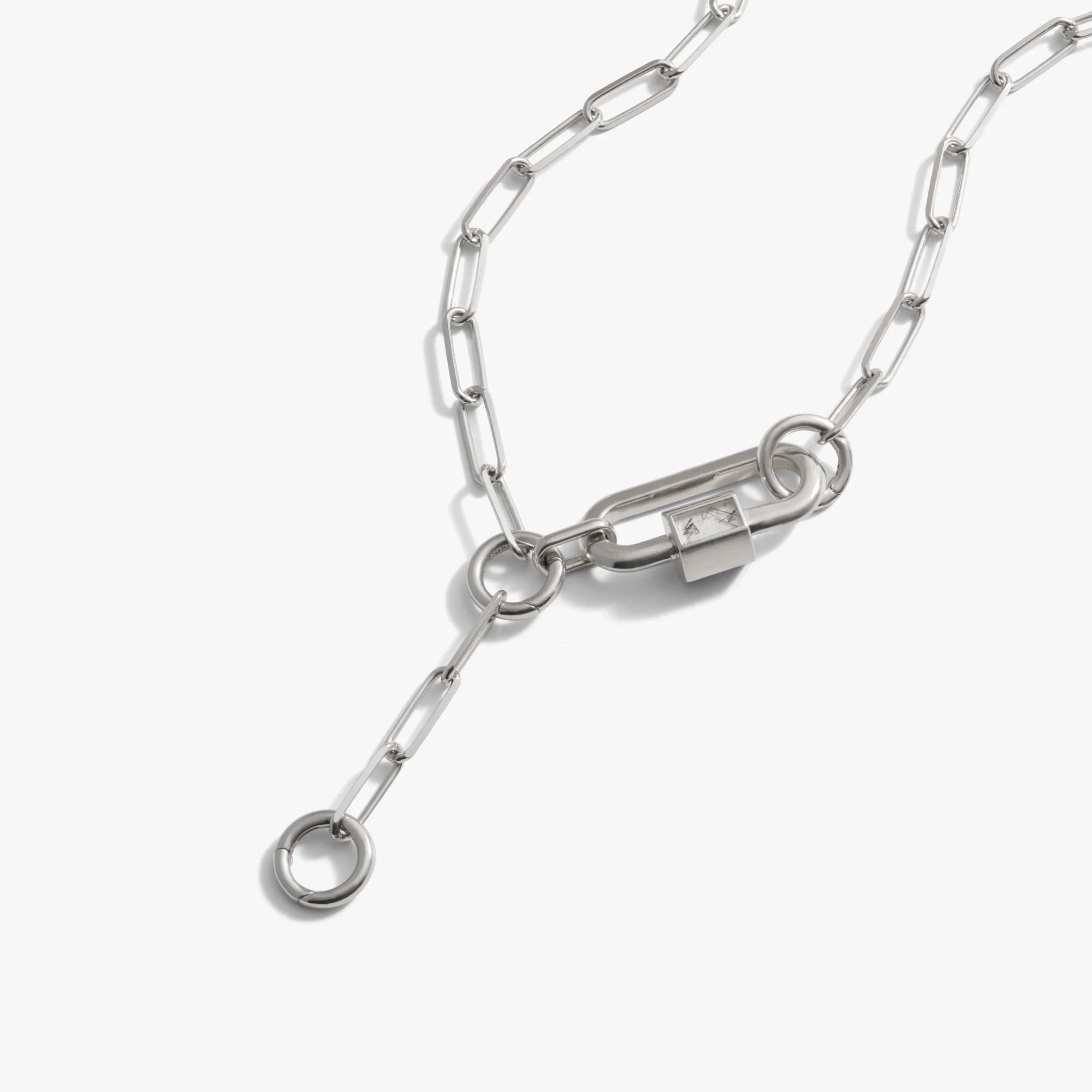 Carabiner Lariat Collector Necklace - Image 3