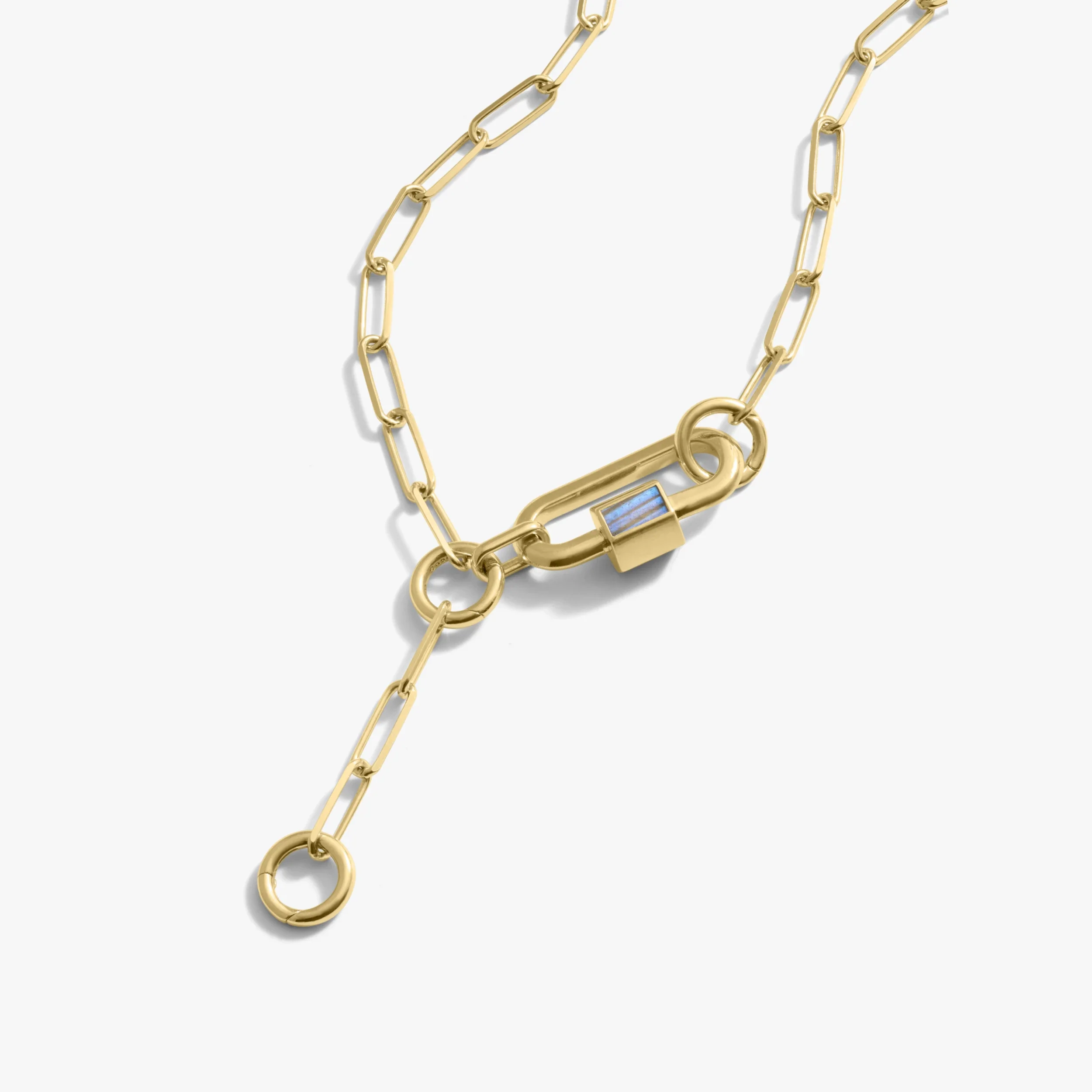 Carabiner Lariat Collector Necklace - Image 4