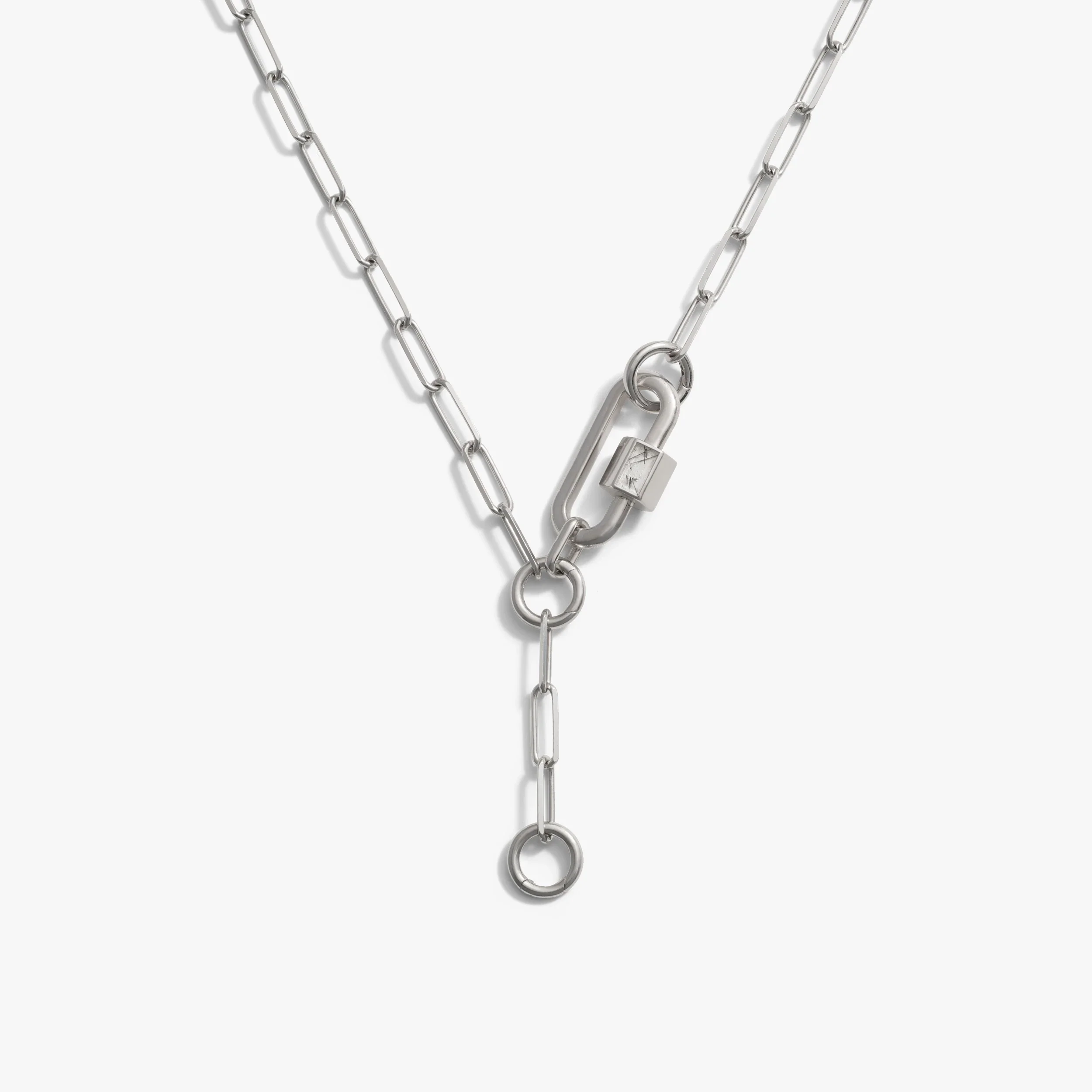 Carabiner Lariat Collector Necklace - Image 6