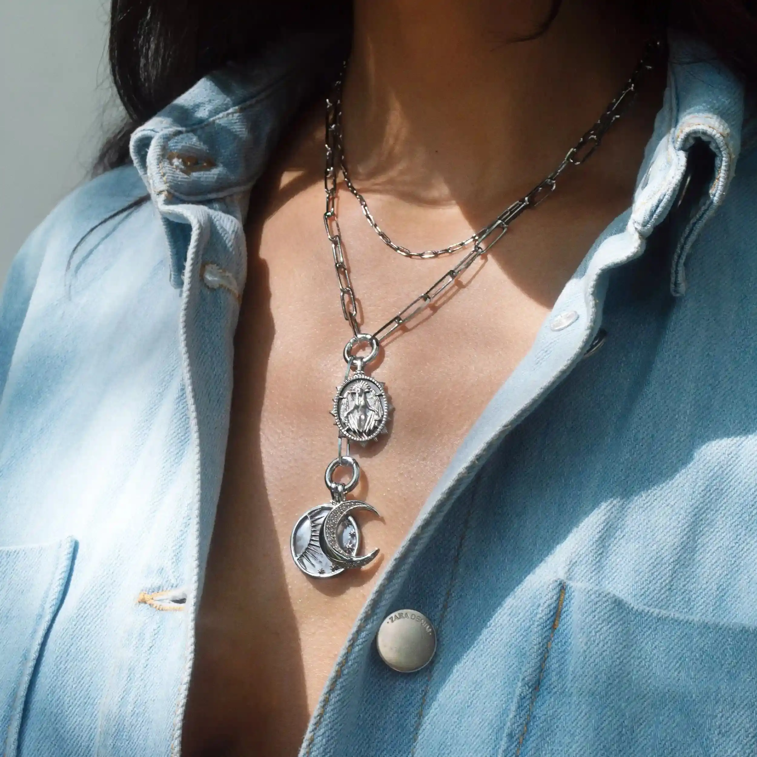 Lariat Charm Collector Necklace - Image 4