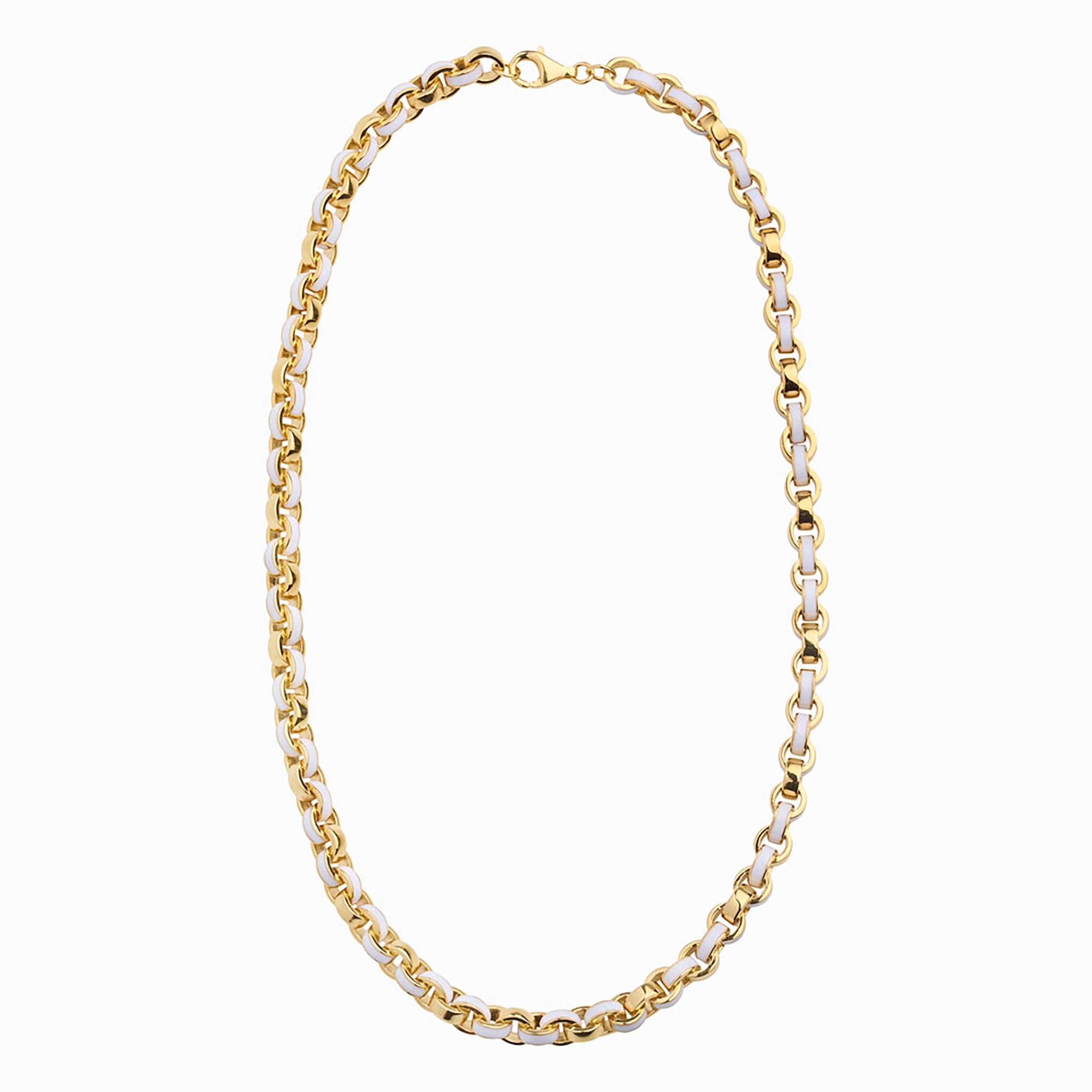 Chunky Colored Enamel Necklace - Image 12
