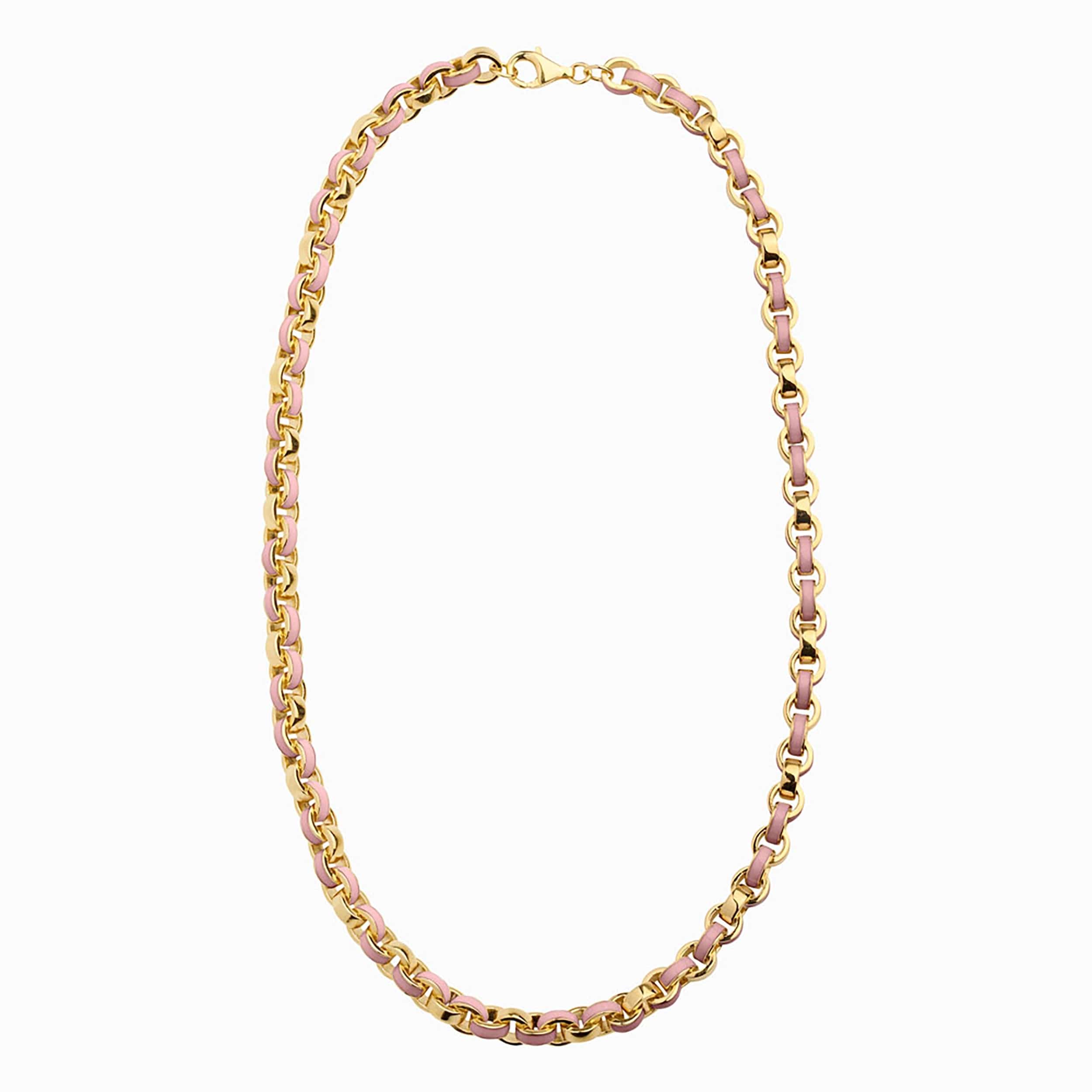 Chunky Colored Enamel Necklace - Image 8