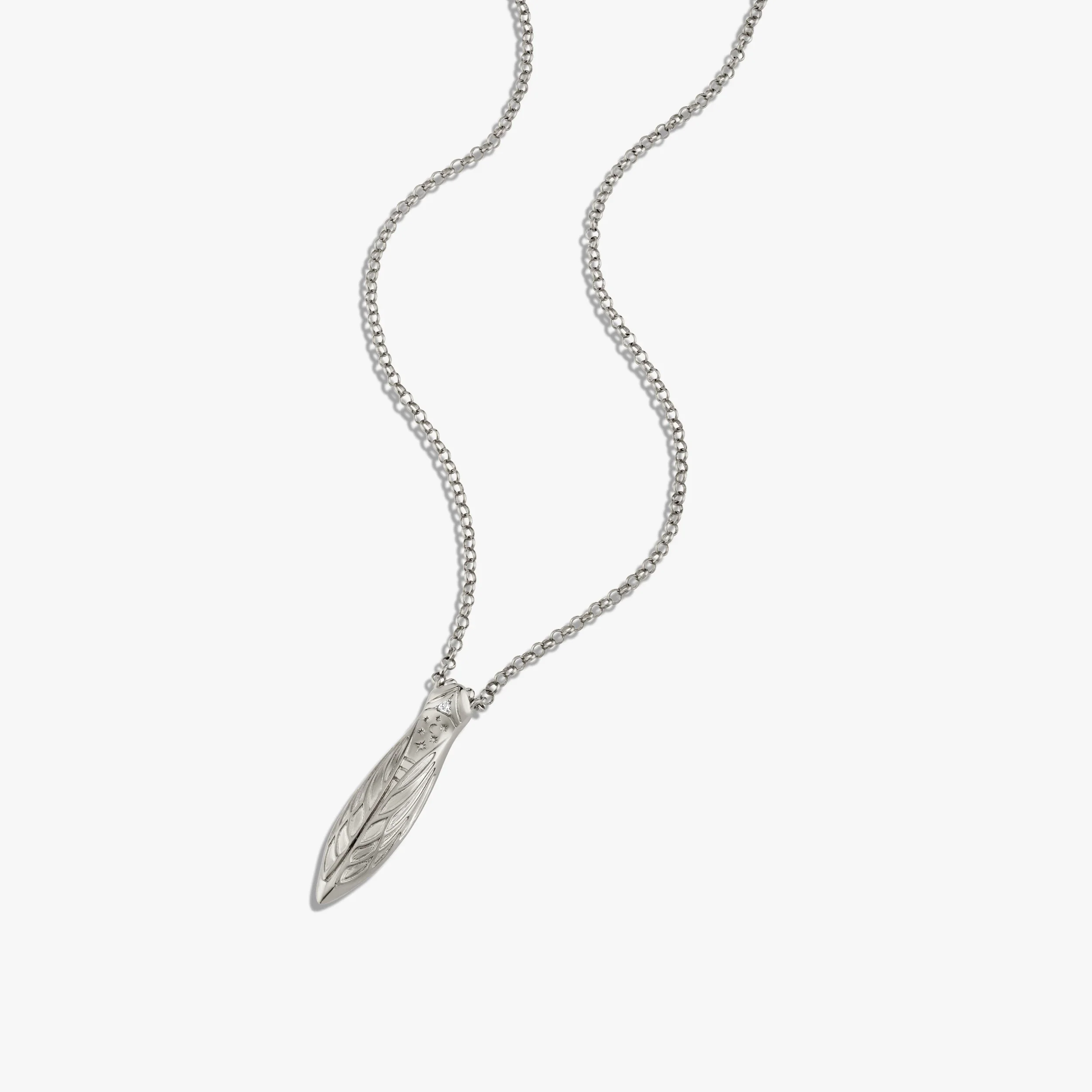 Cicada Flower Vessel Necklace - Image 7
