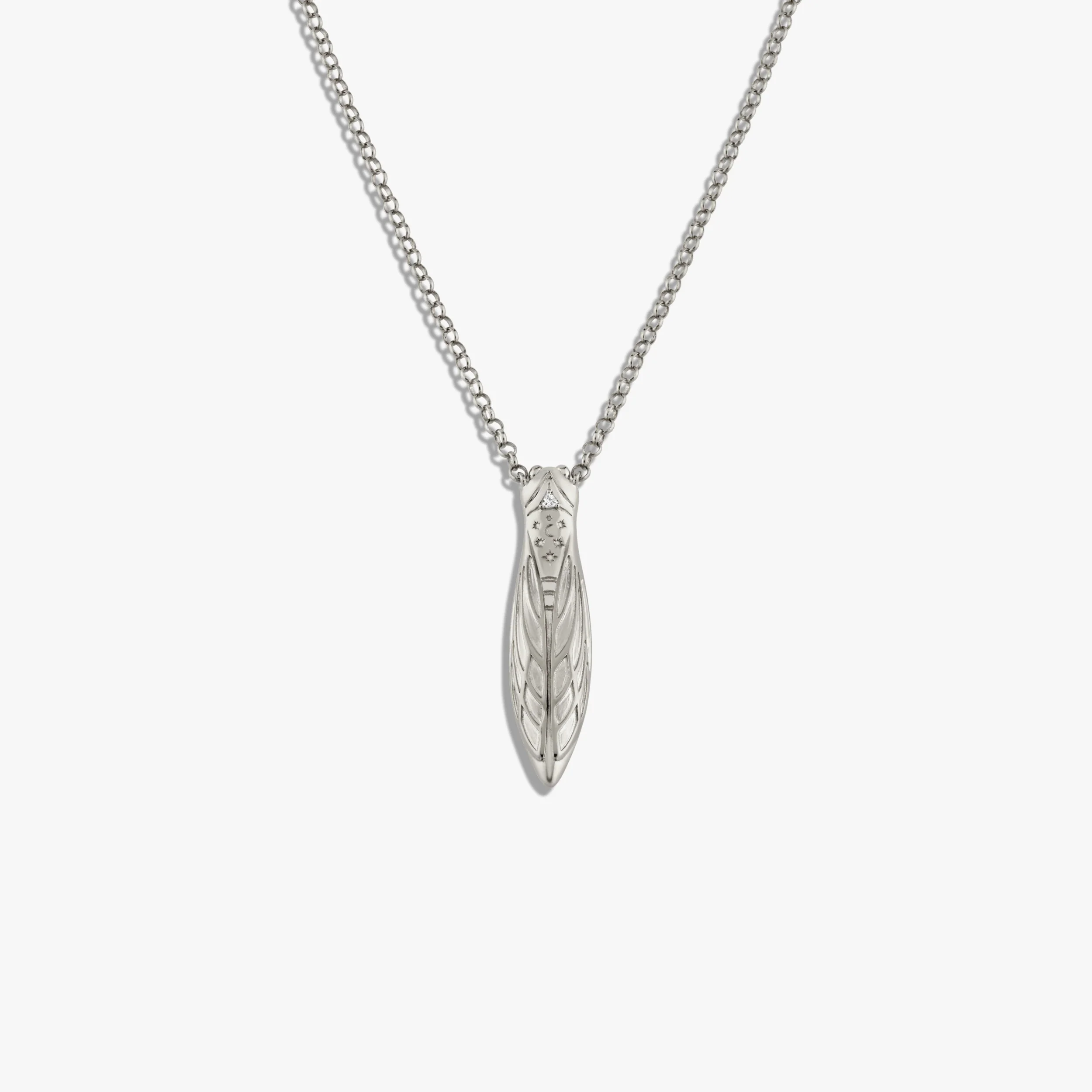 Cicada Flower Vessel Necklace - Image 9