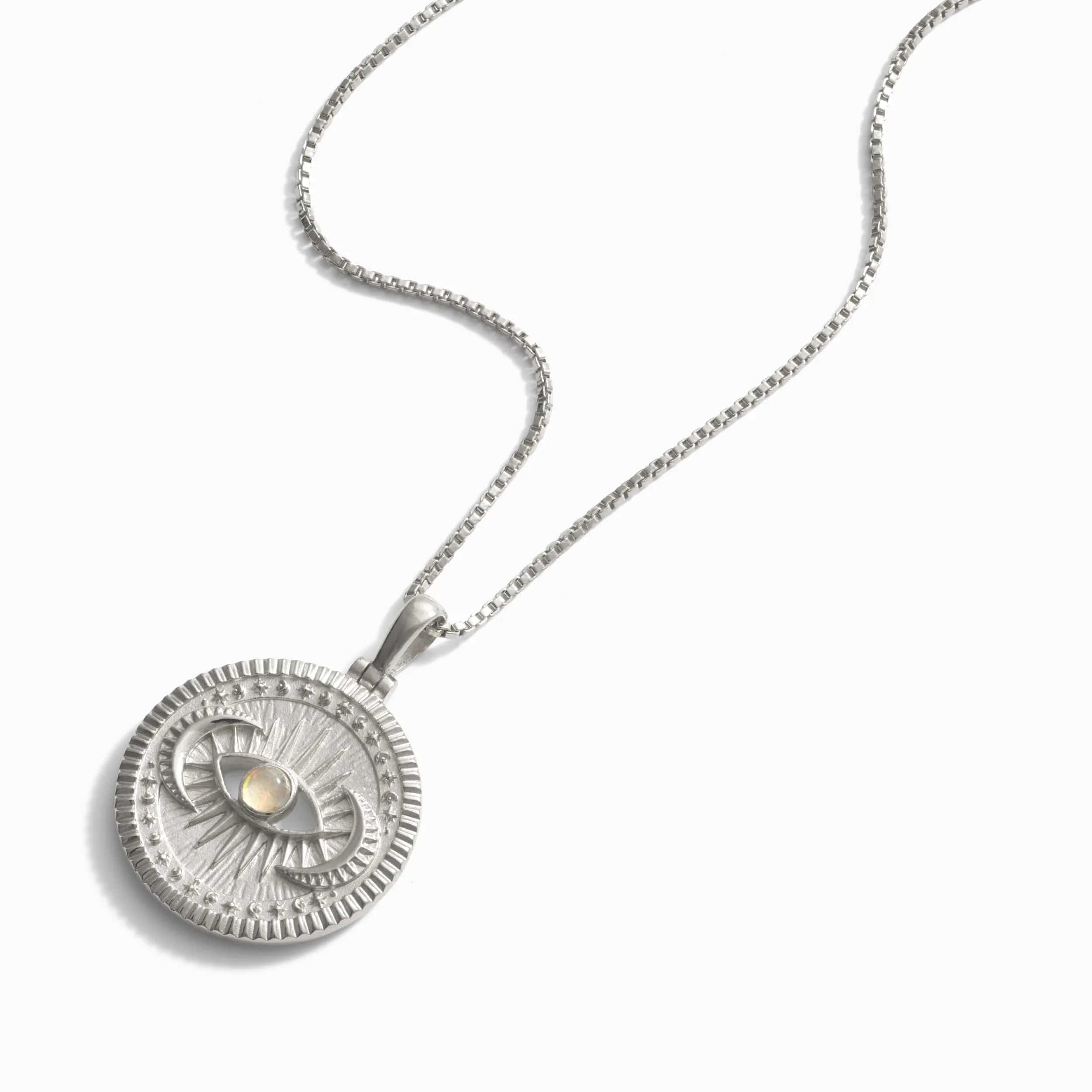 Cosmic Eye Coin Necklace - Image 5