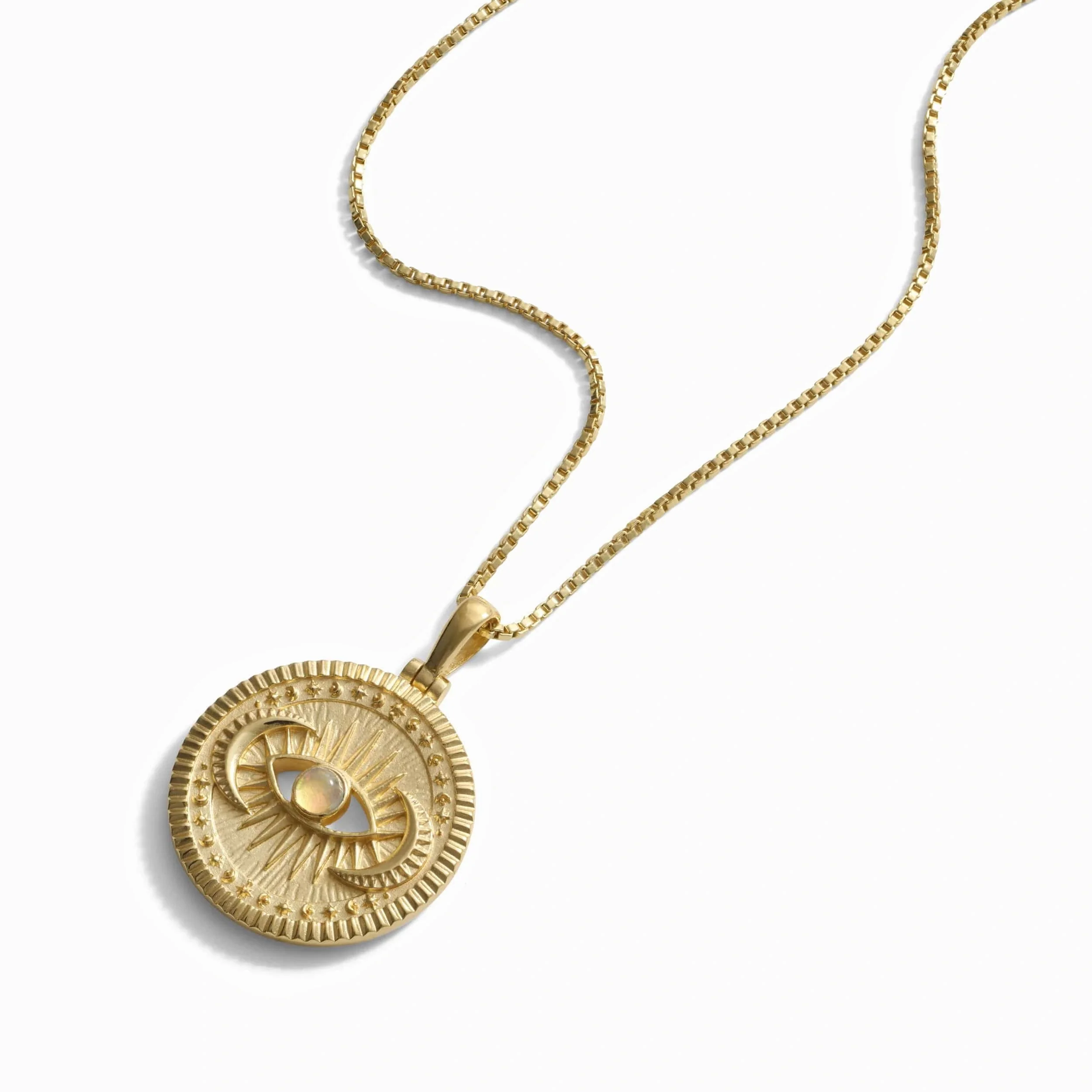 Cosmic Eye Coin Necklace - Image 6