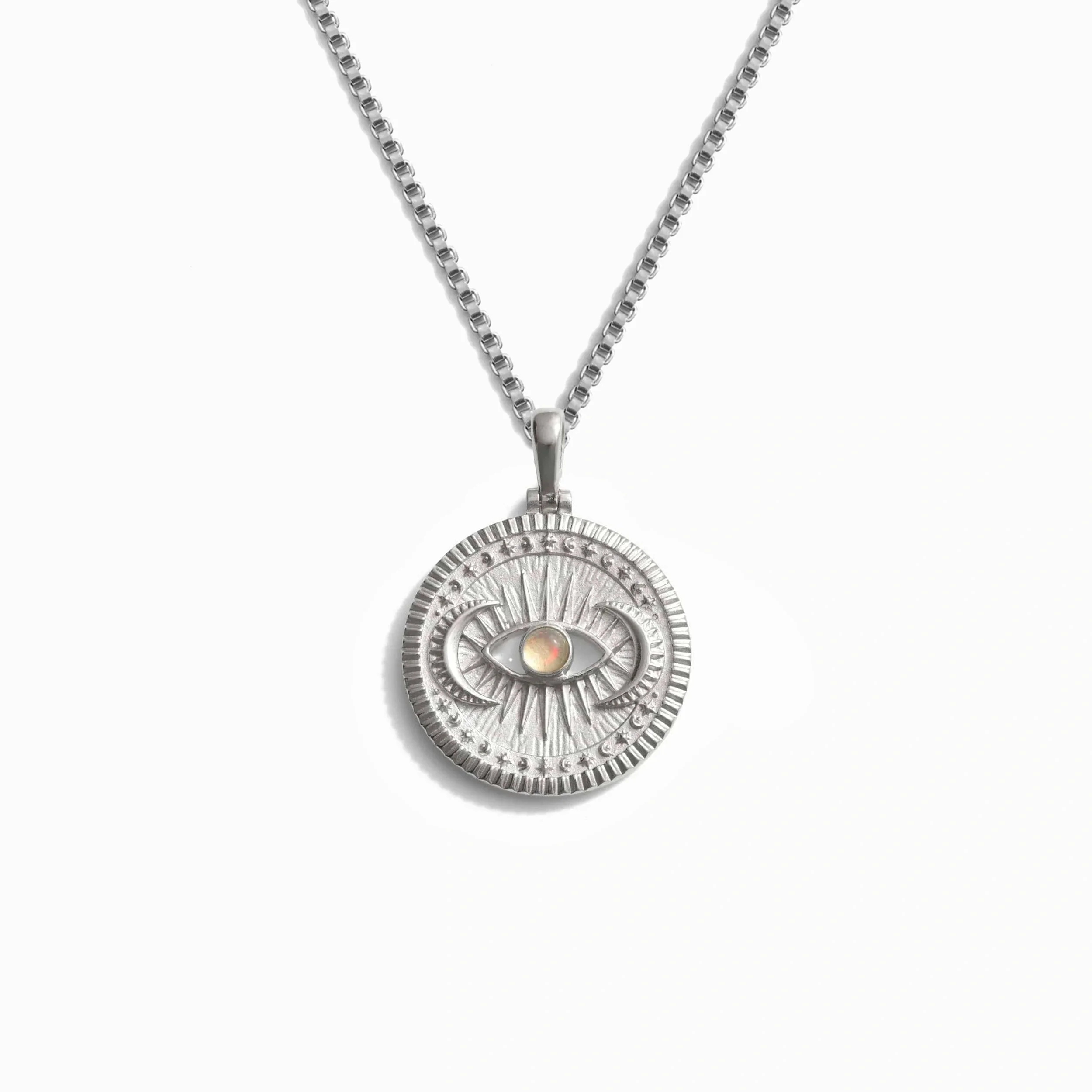 Cosmic Eye Coin Necklace - Image 7