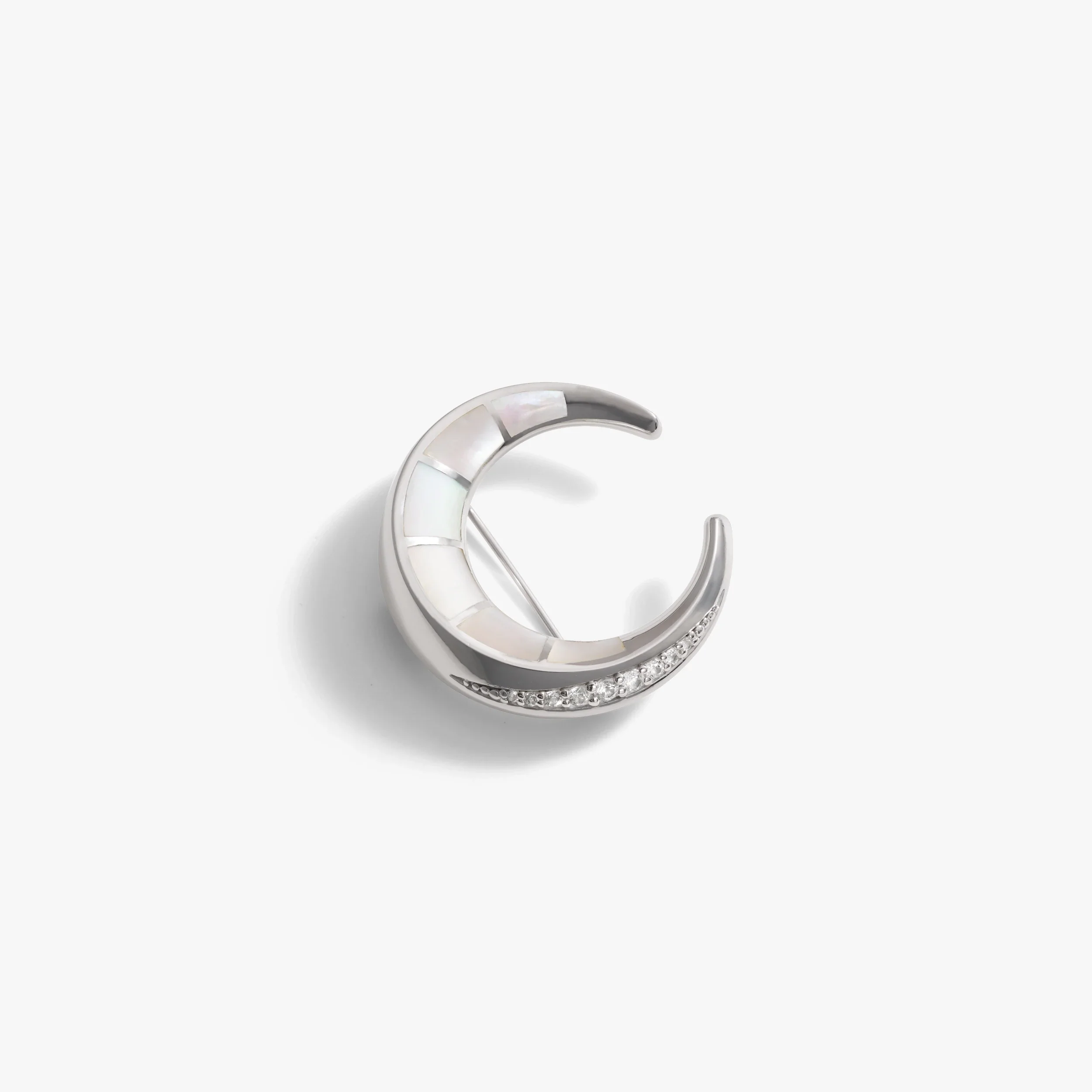 Crescent Moon Brooch - Image 5