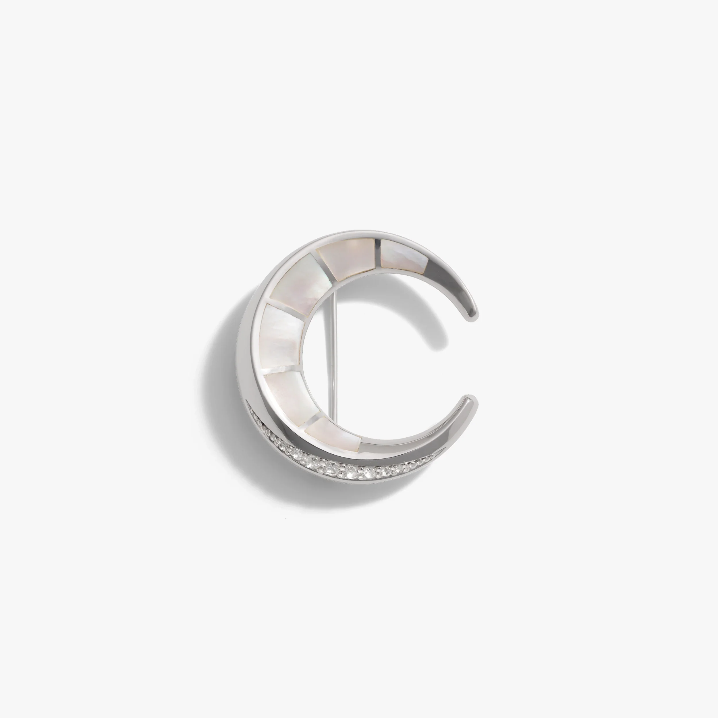 Crescent Moon Brooch - Image 6