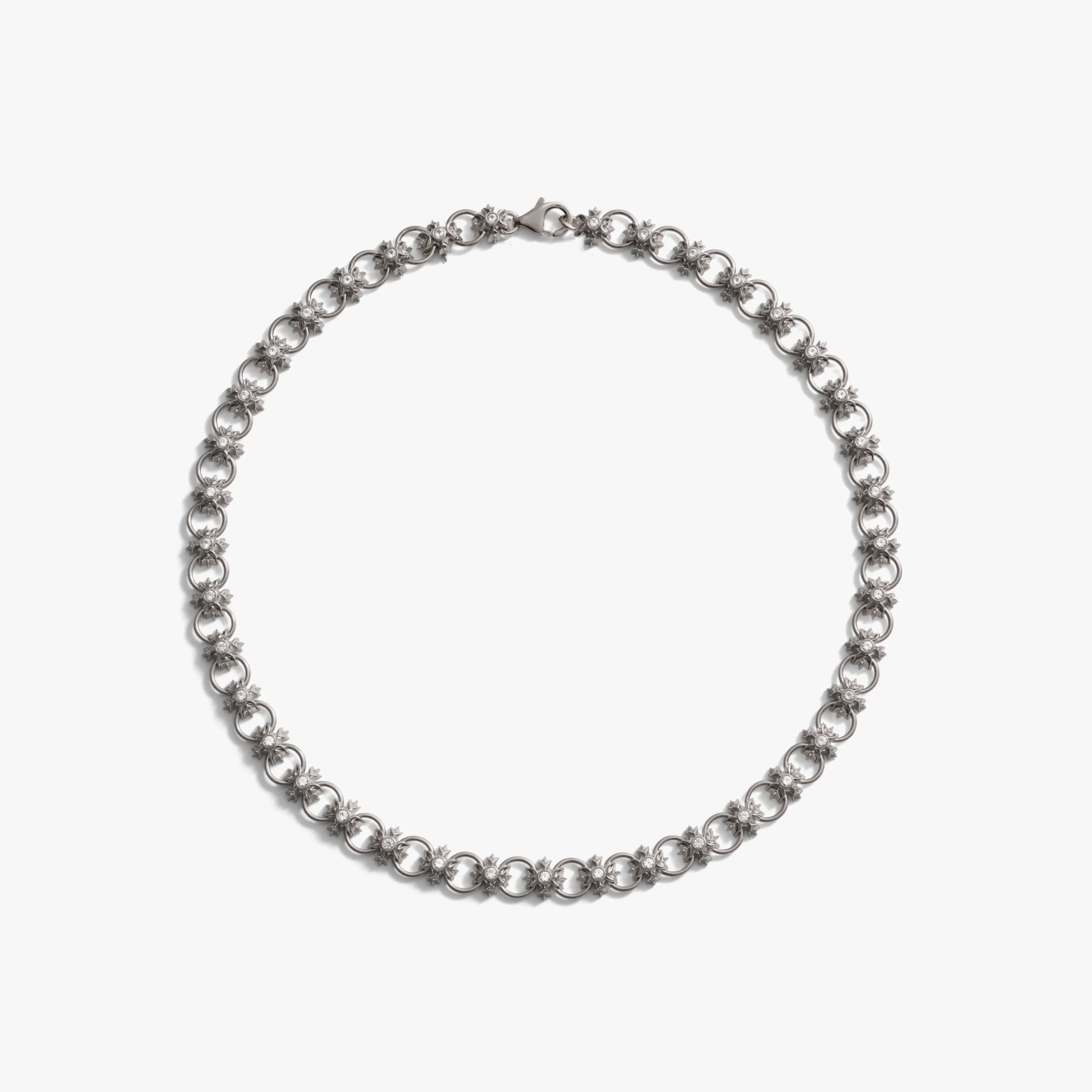 Triple Moon Crest Necklace - Image 7