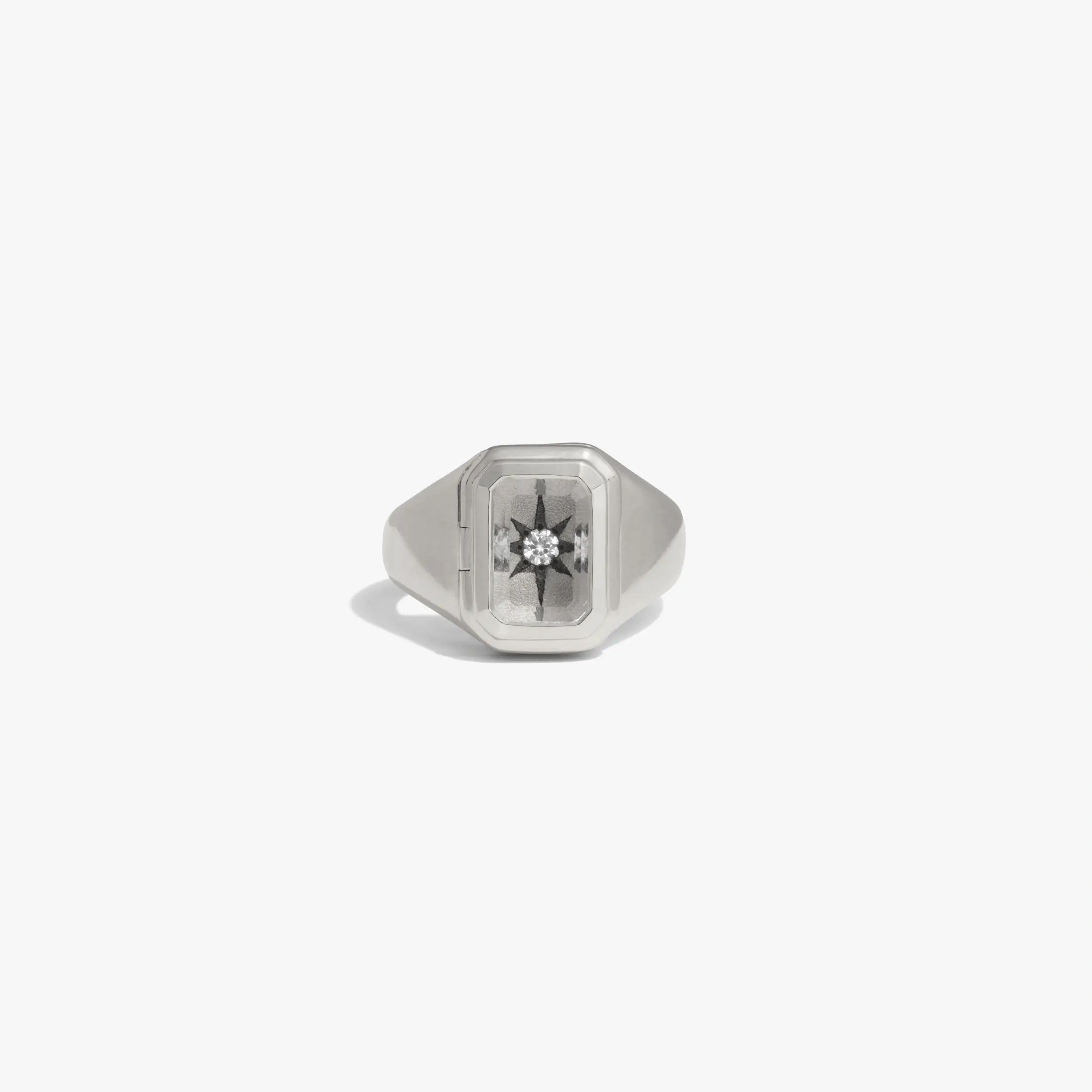 Crystal Photo Locket Ring - Image 7