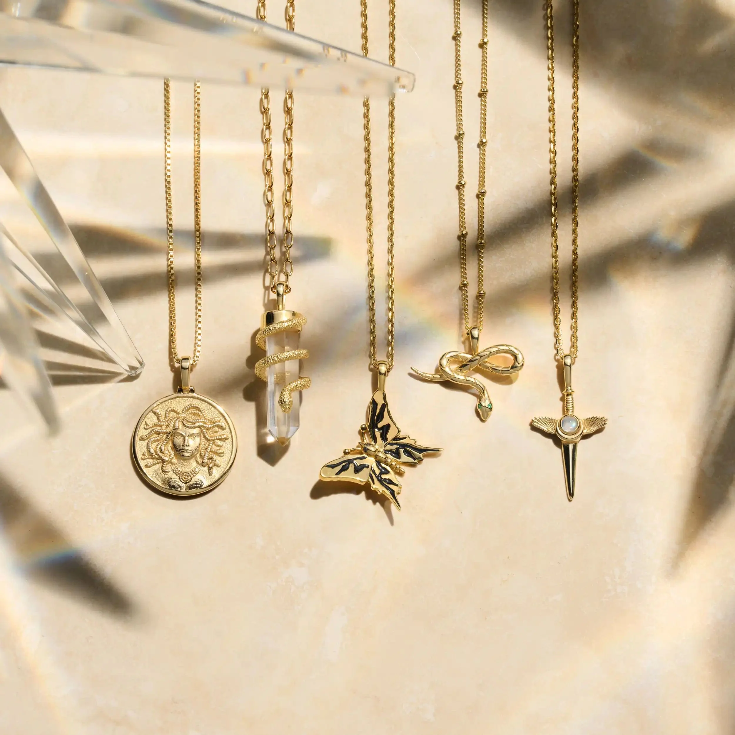 Crystal Snake Necklace - Image 4