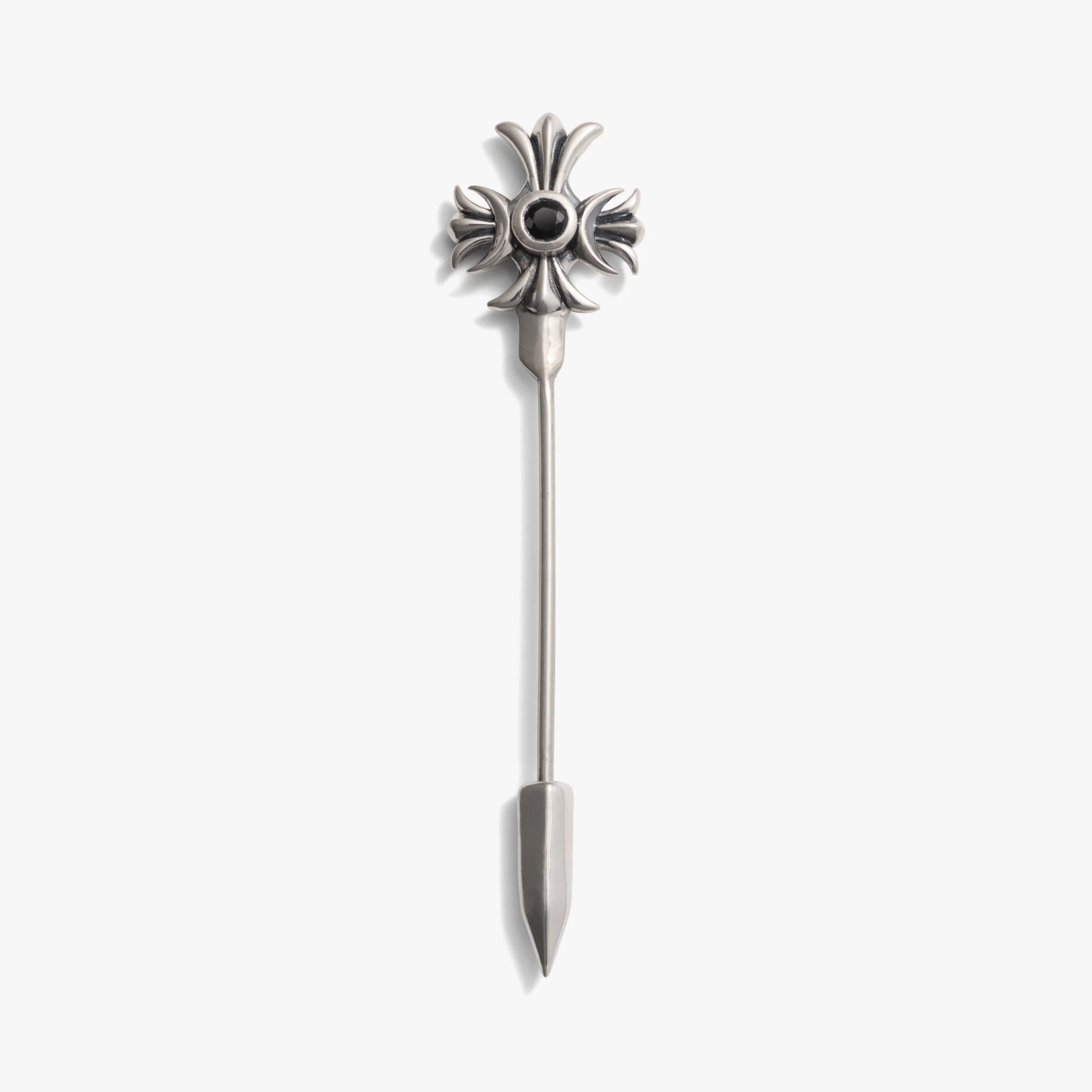 Sapphire Triple Moon Dagger Brooch - Image 6