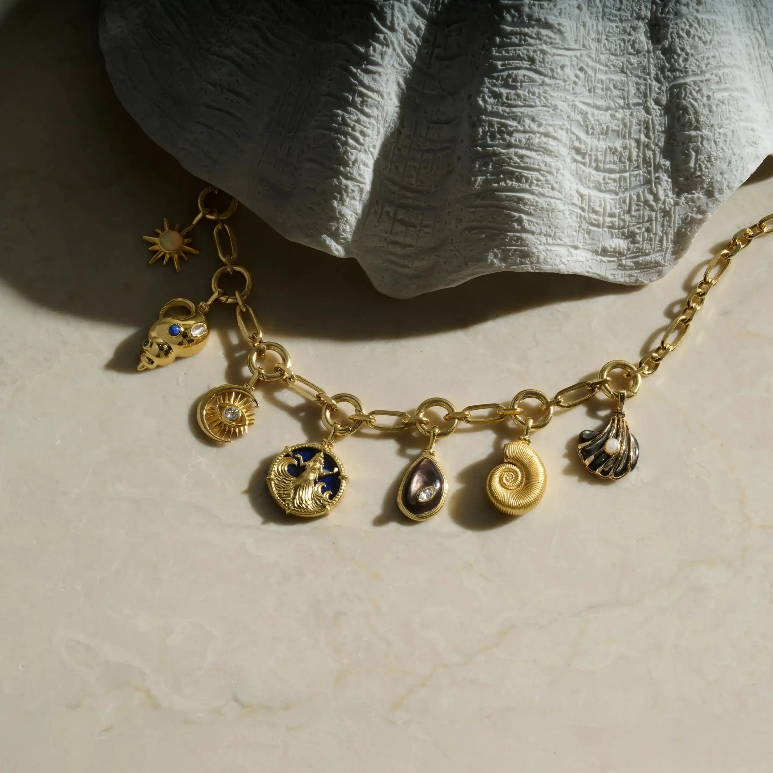Deep Sea Ammonite Shell Pendant - Image 4