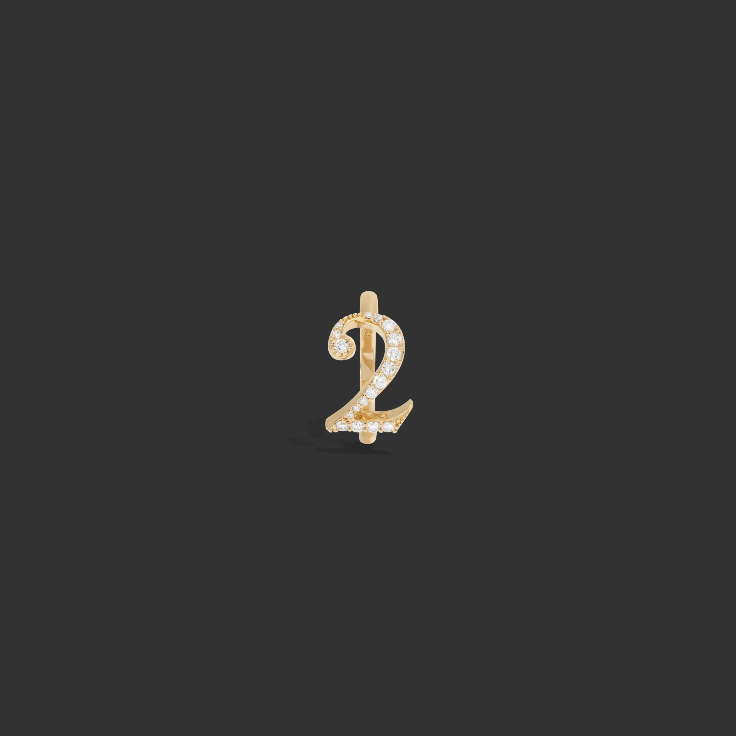 Diamond Angel Number Ring - Image 3