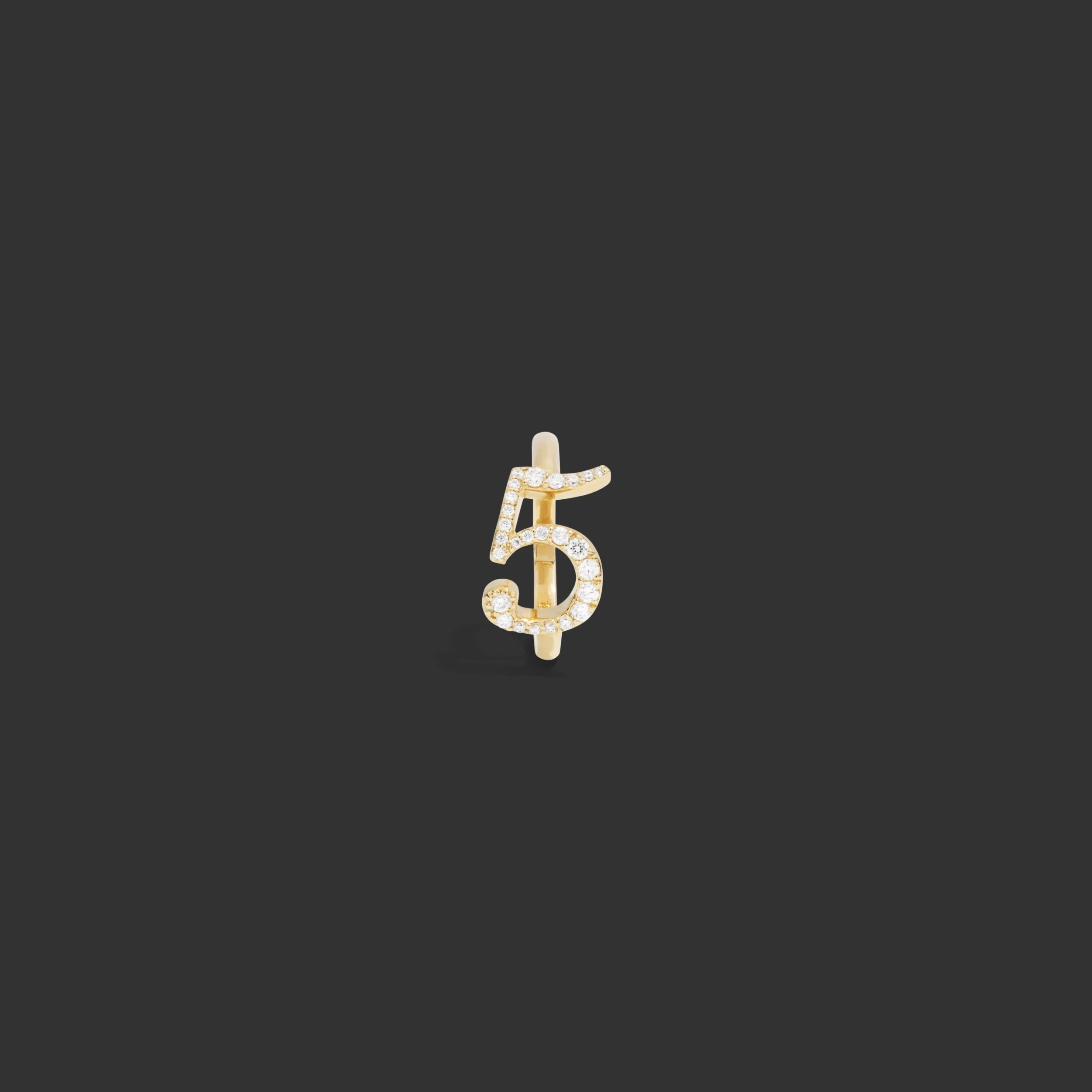Diamond Angel Number Ring - Image 6