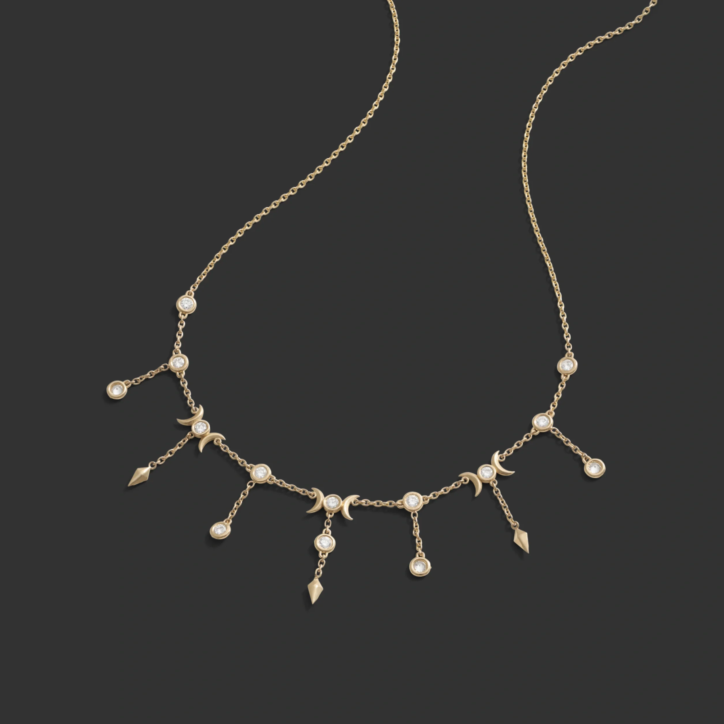 Diamond Celestial Necklace - Image 3