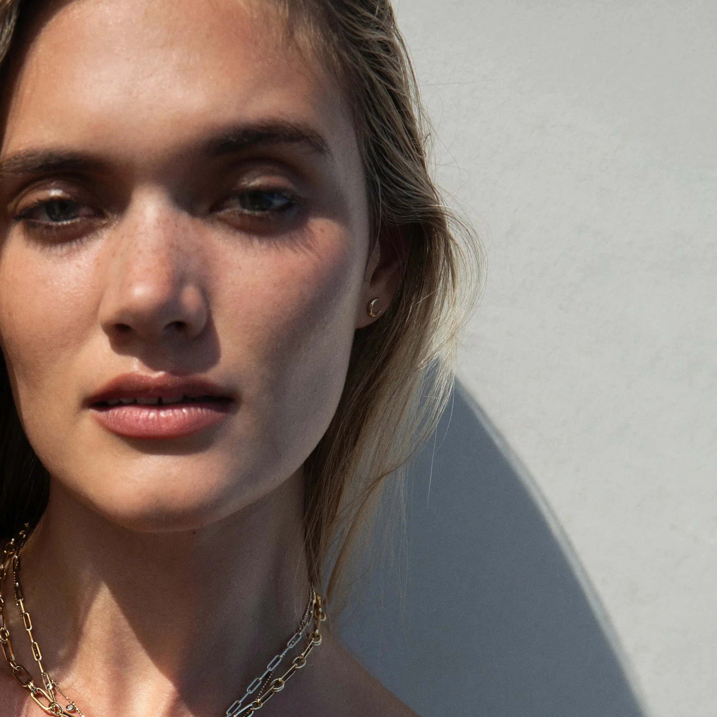 Diamond Moon Studs - Image 5