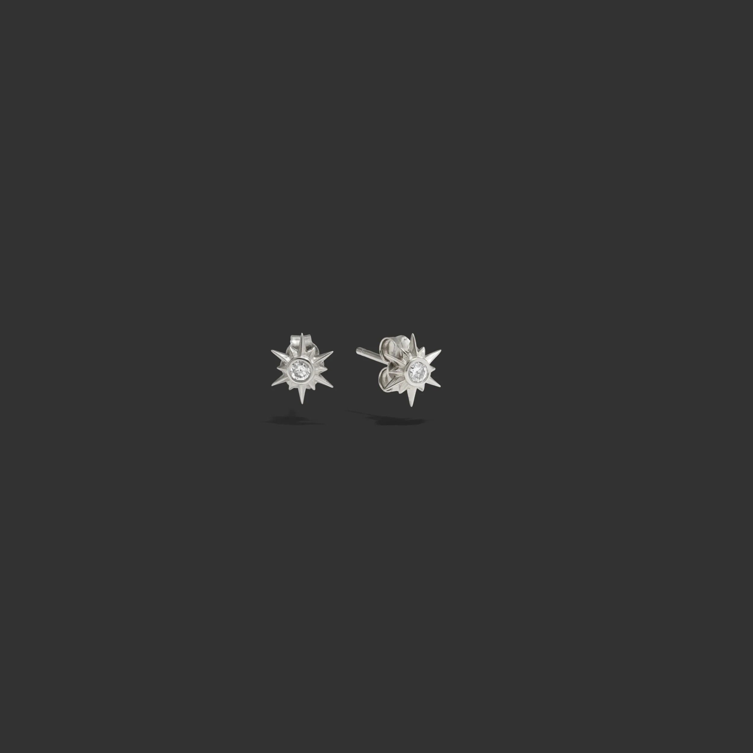 Diamond Star Studs - Image 4
